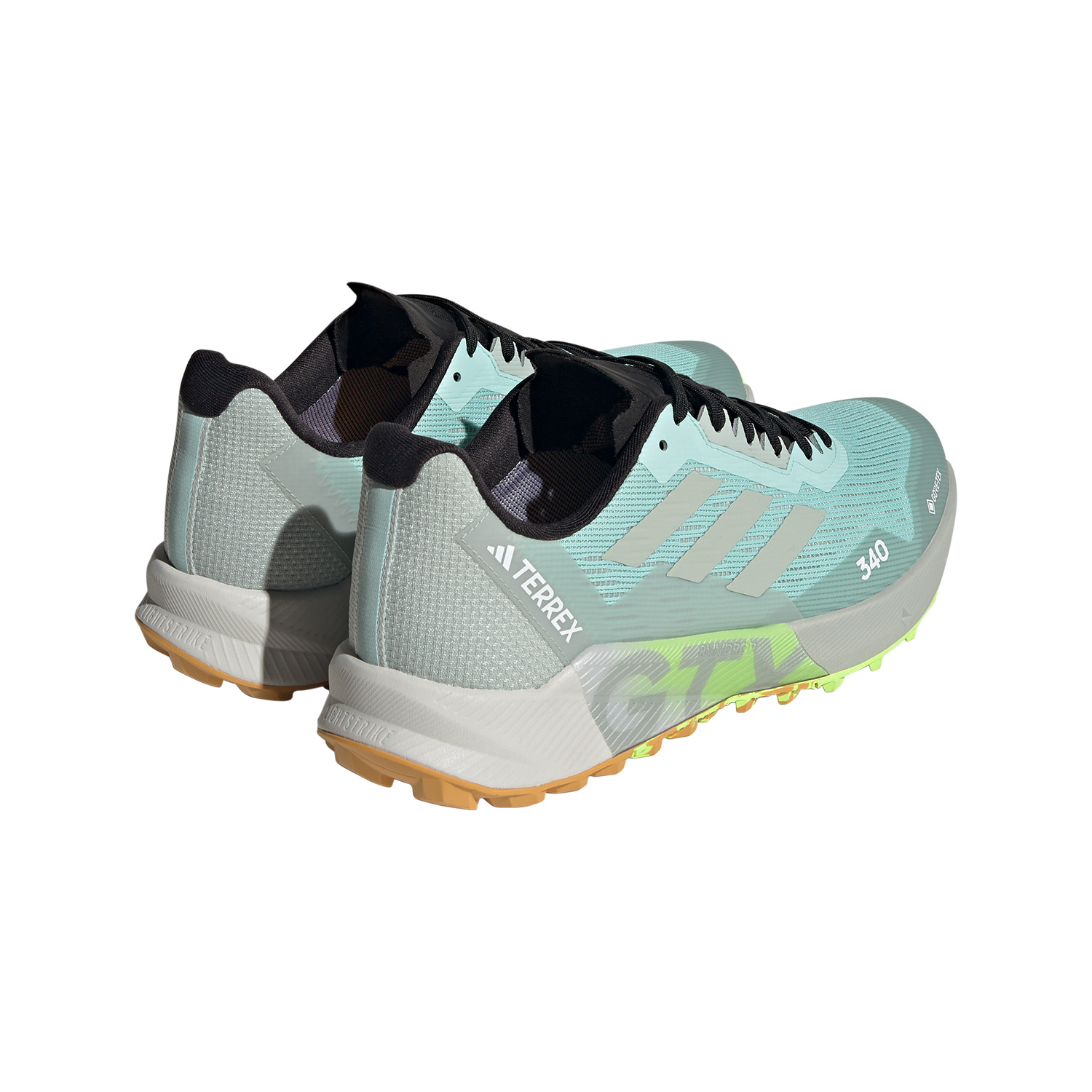 adidas Terrex Agravic Flow 2 GTX Semi Flash Aqua/Wonder Silver/Lucid Lemon