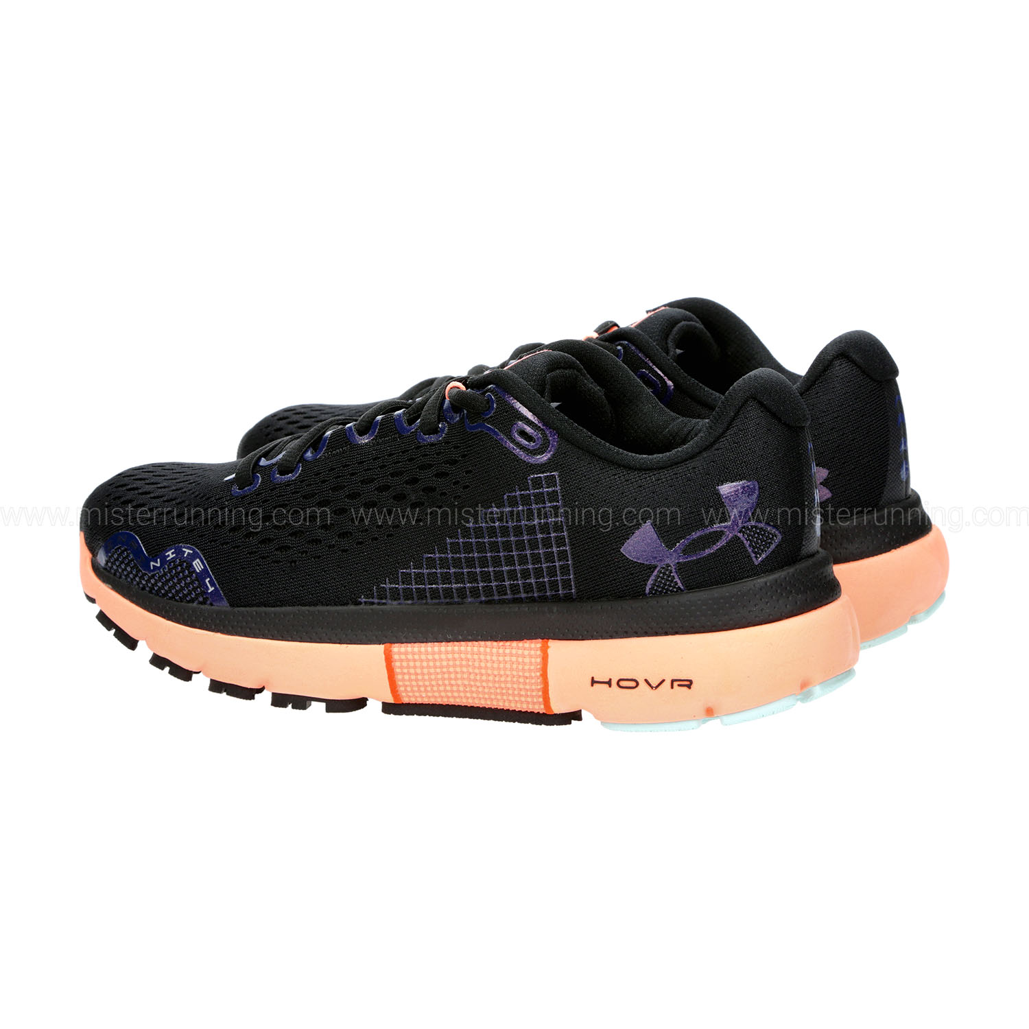 Under Armour HOVR Infinite 4 Black/Lunar Coral