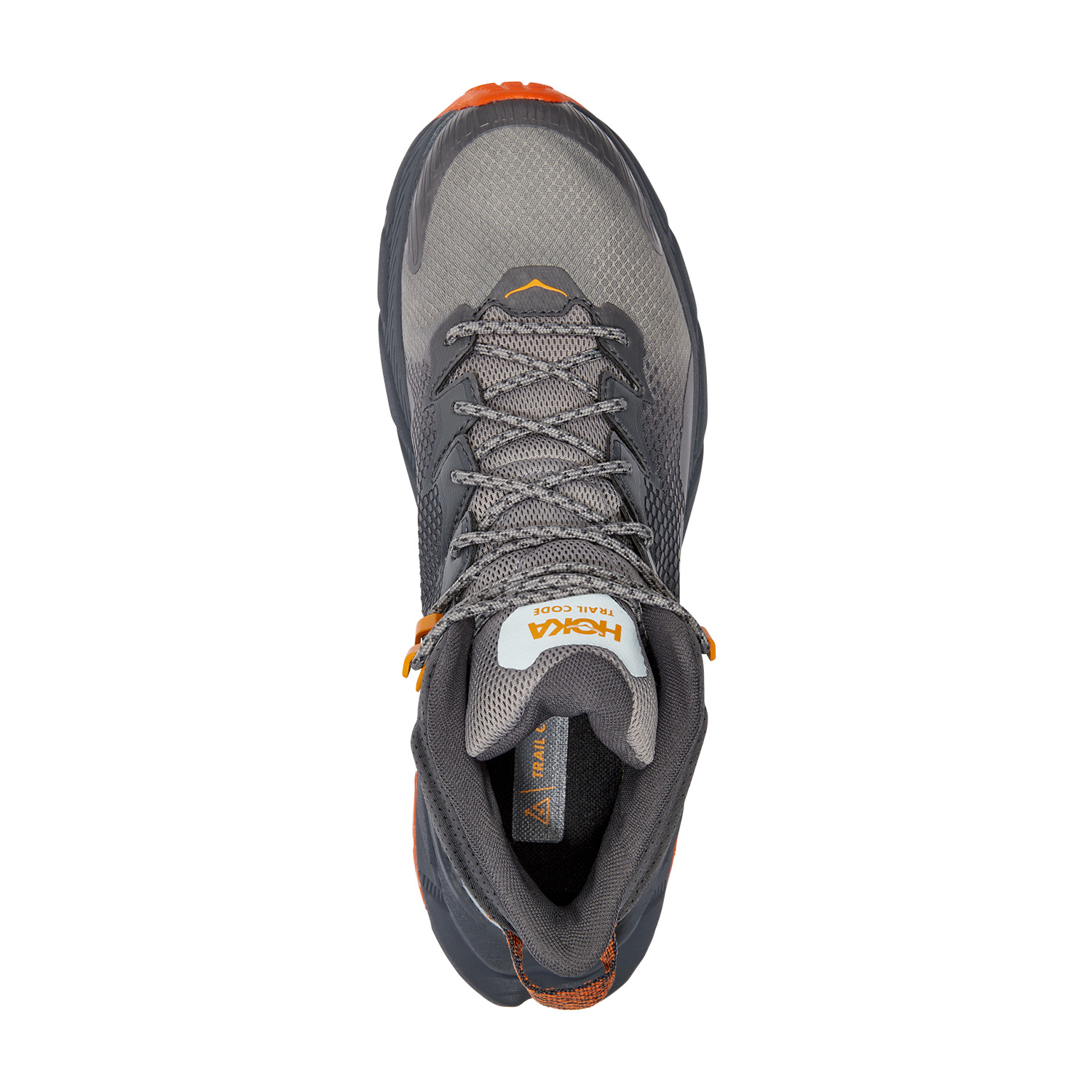 Hoka Trail Code GTX Castlerock/Persimmon Orange