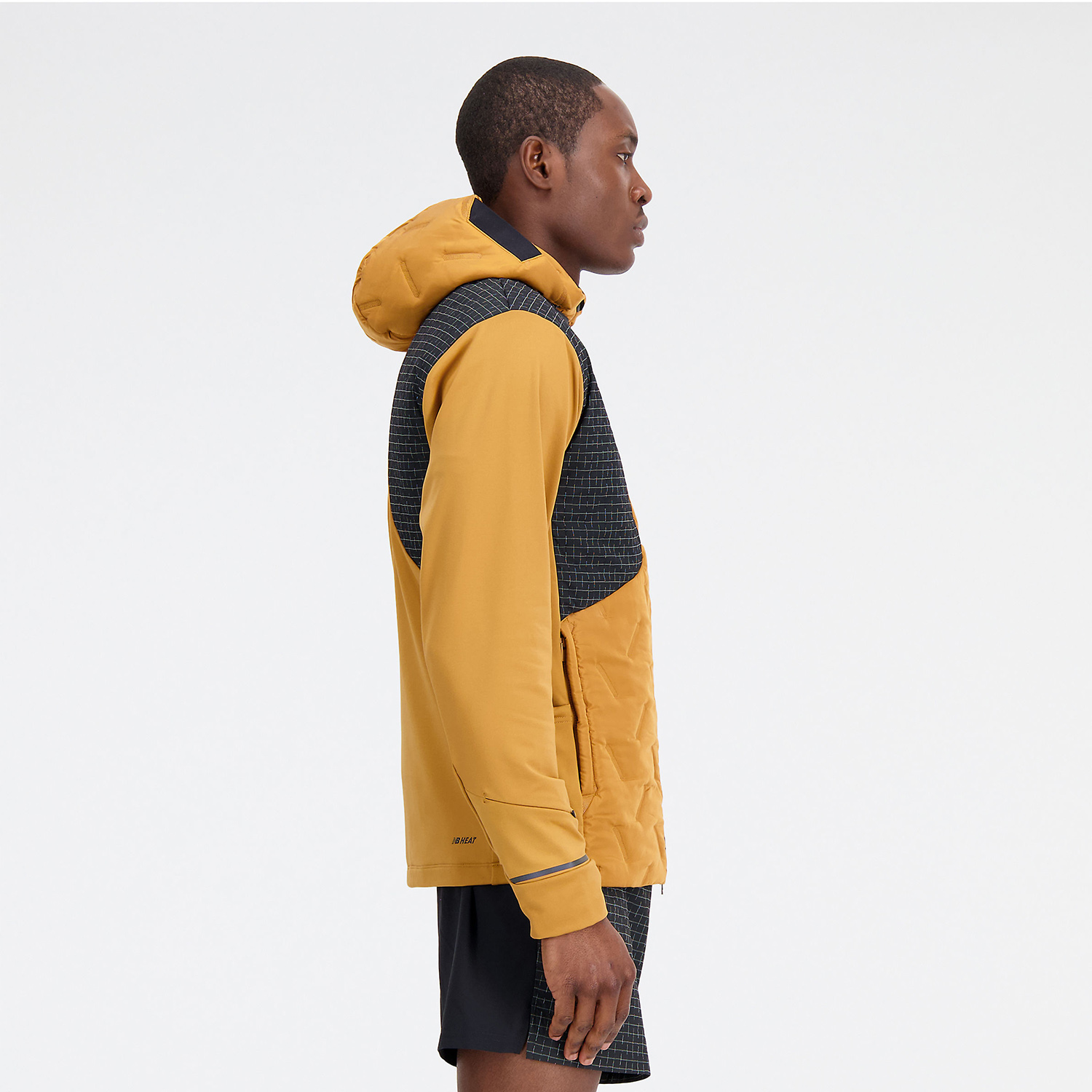 New Balance Impact Run Luminous Heat Giacca Tobacco