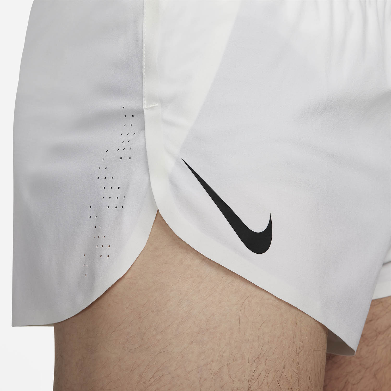 Nike Dri-FIT ADV AeroSwift 2in Pantaloncini Summit White/Black