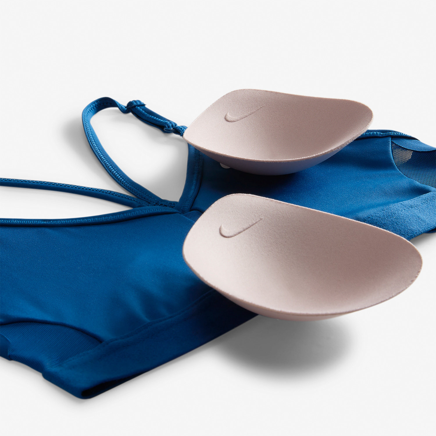 Nike Indy Reggiseno Sportivo Court Blue/White