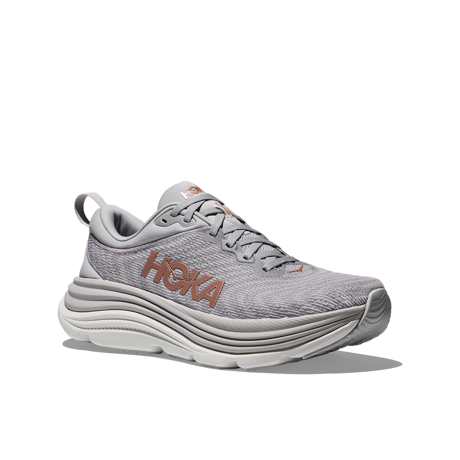 Hoka Gaviota 5 Harbor Mist/Rose Gold