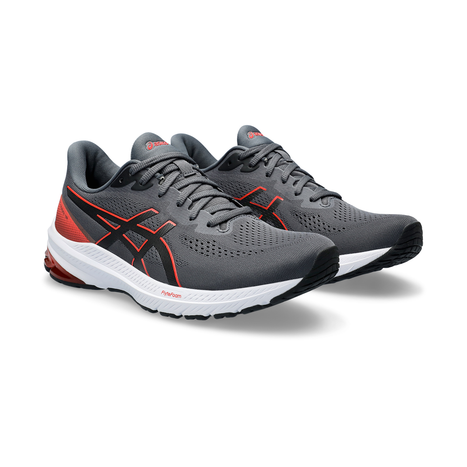 Asics GT 1000 12 Carrier Grey/True Red