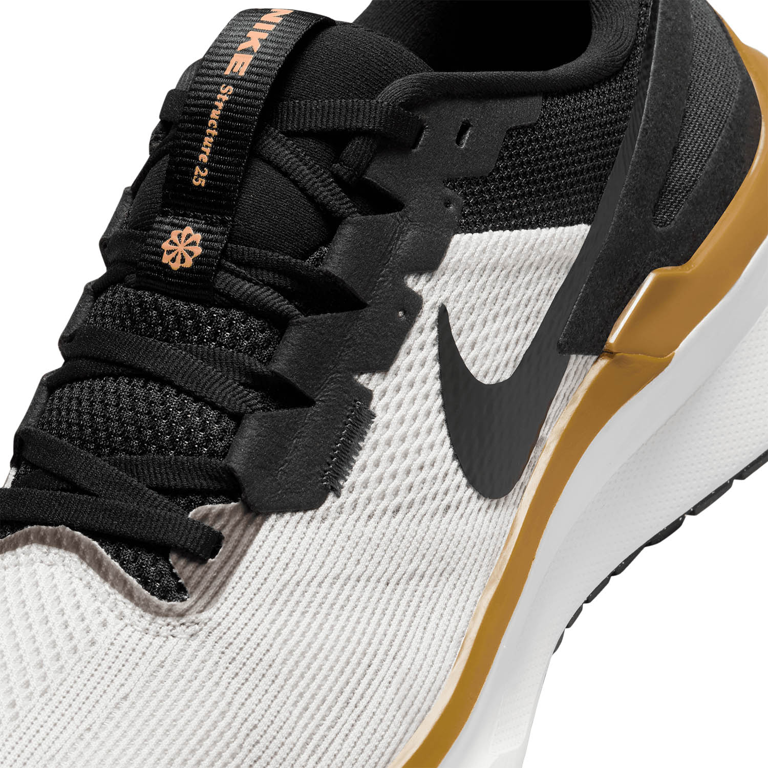 Nike Air Zoom Structure 25 Summit White/Black/Platinum Tint