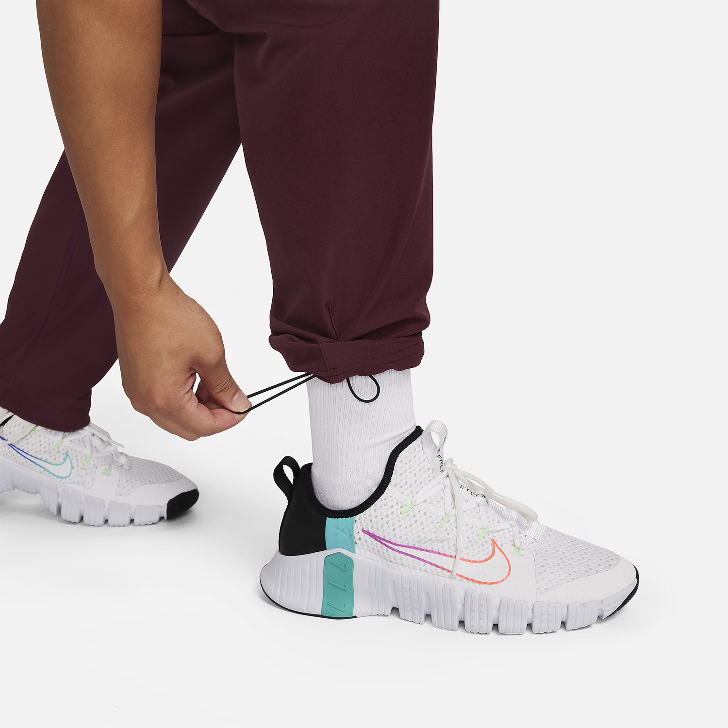 Nike Flex Vent Max Pantaloni Night Maroon/Black