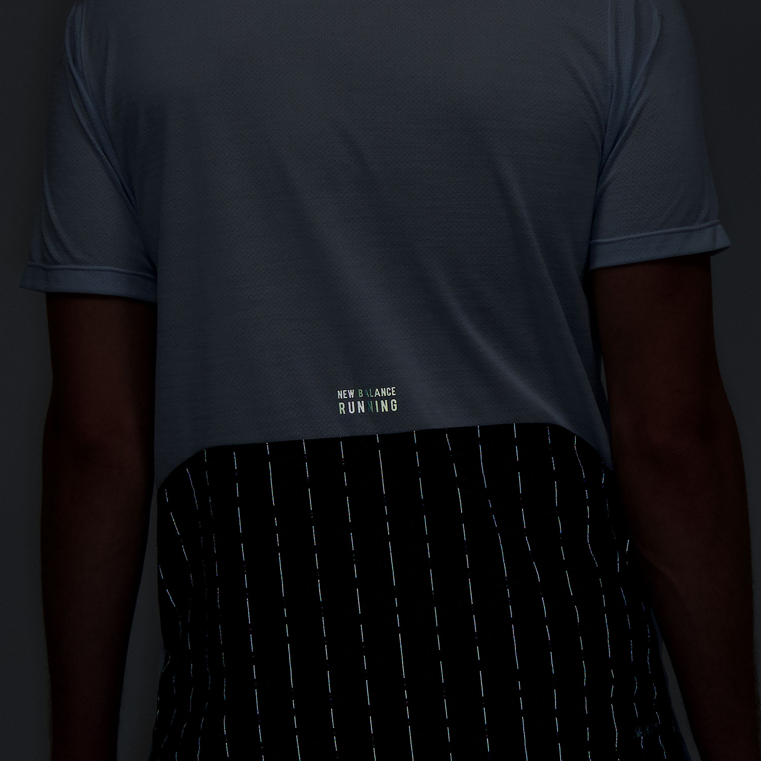 New Balance Impact Luminous Maglietta Ice Blue Heather