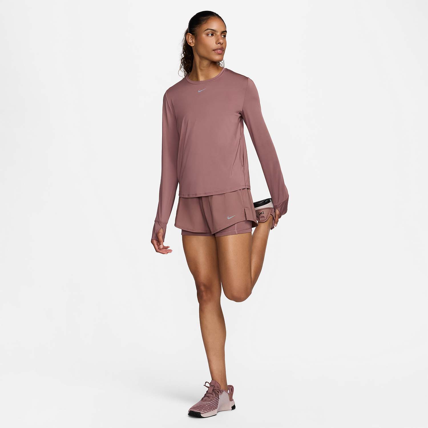 Nike One Classic Maglia Smokey Mauve/Black