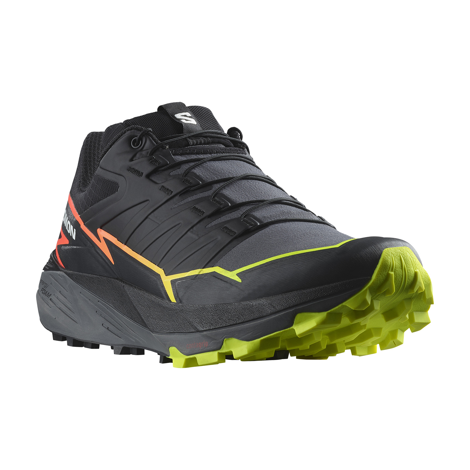 Salomon Thundercross Black/Quiet Shade/Fiery Coral