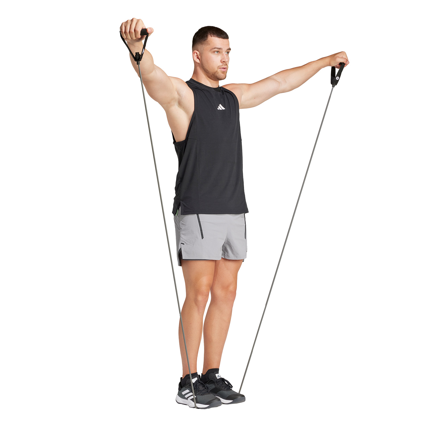 adidas D4T adistrong 3in Pantaloncini Grey Three/Black