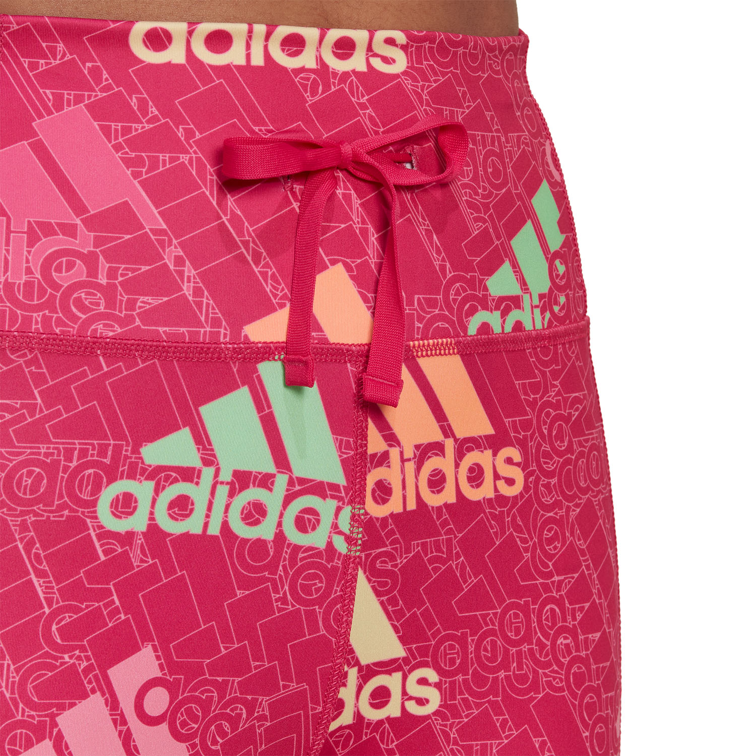 adidas Brand Love 7/8 Tights Blipnk/PulMag