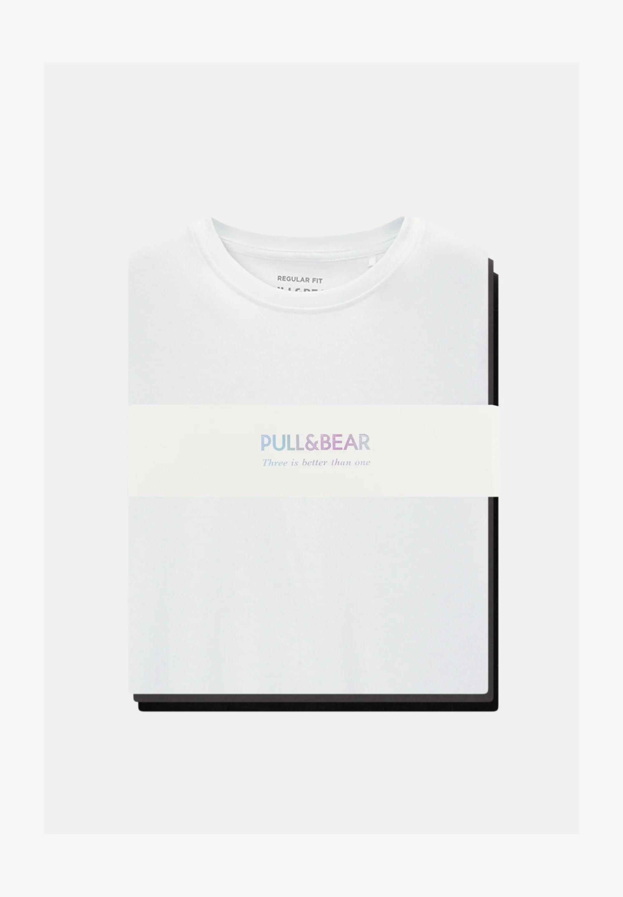 PULL&BEAR PACK OF 3 - T-shirt basic