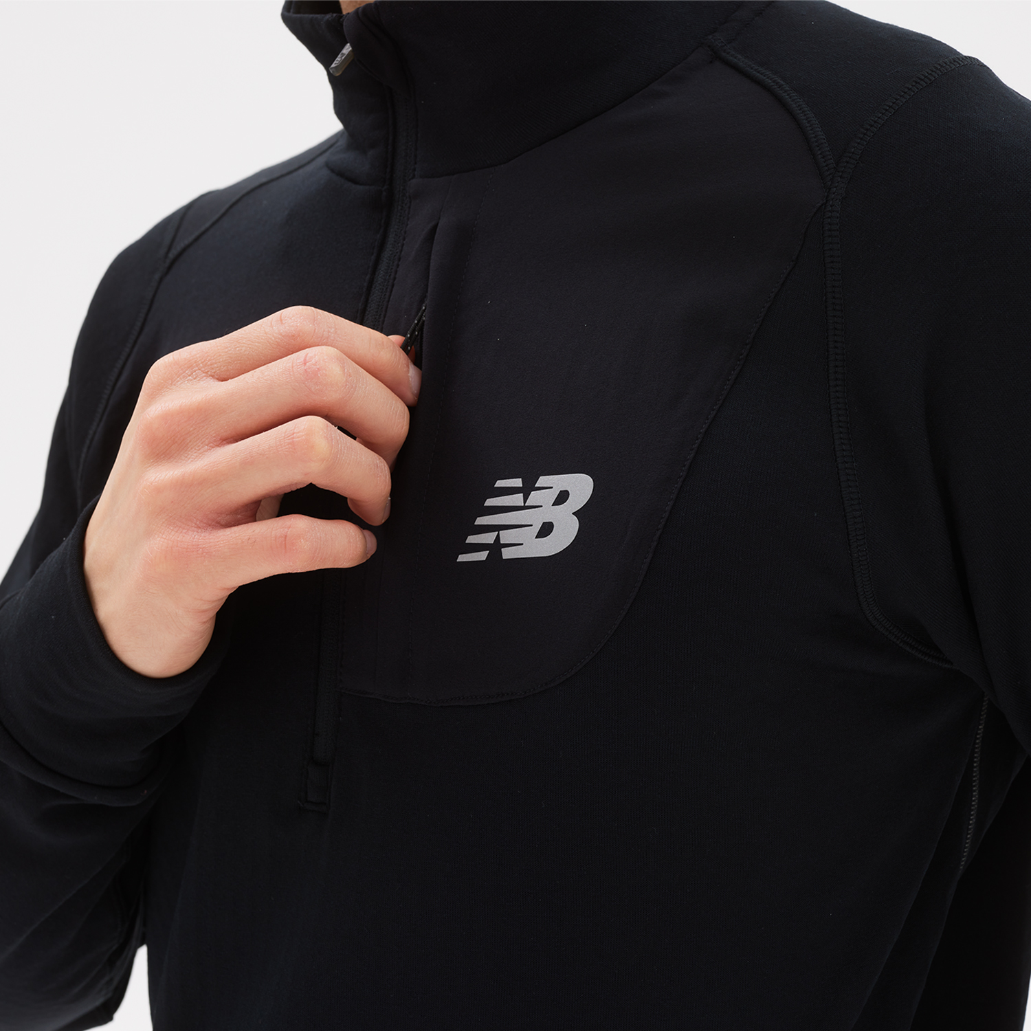 New Balance Heat Maglia Black