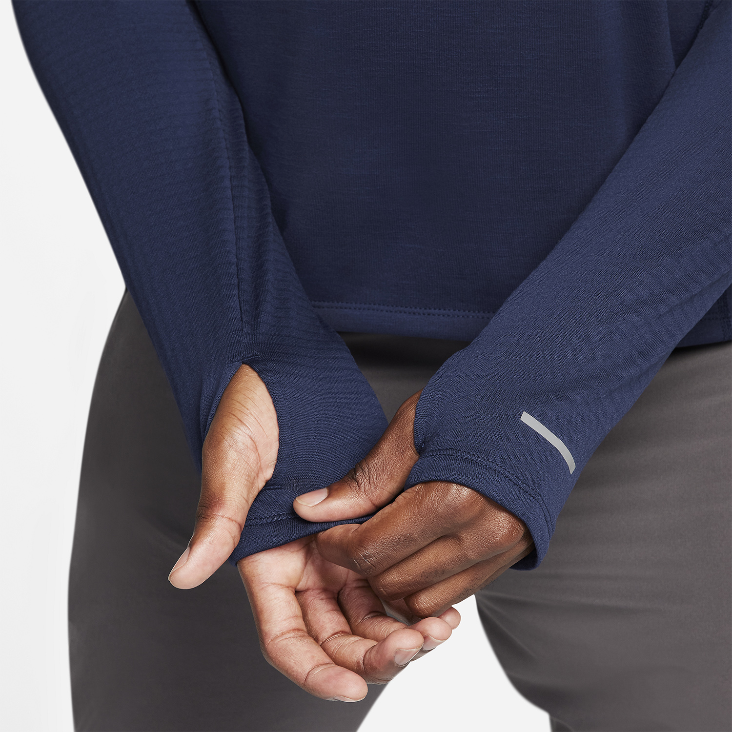 Nike Therma-FIT Element Maglia Obsidian/Reflective Silver