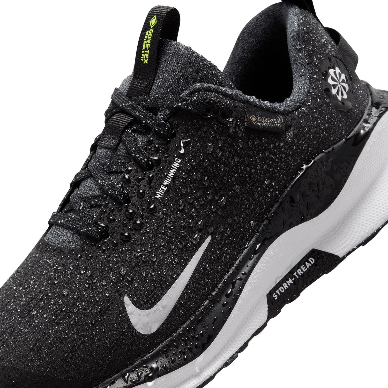 Nike InfinityRN 4 GTX Black/White/Anthracite/Volt