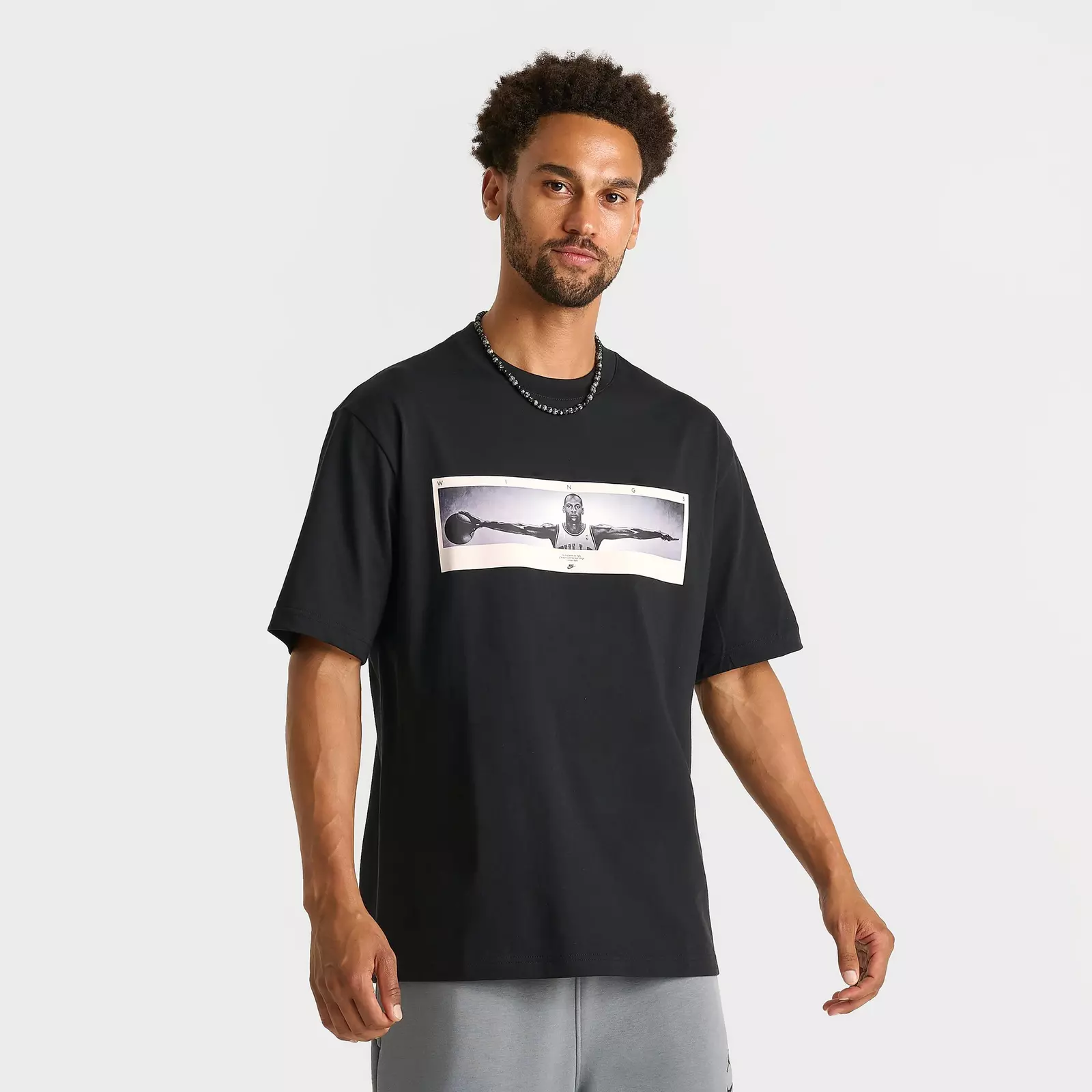 Men's Jordan Wings Photo Graphic T-Shirt