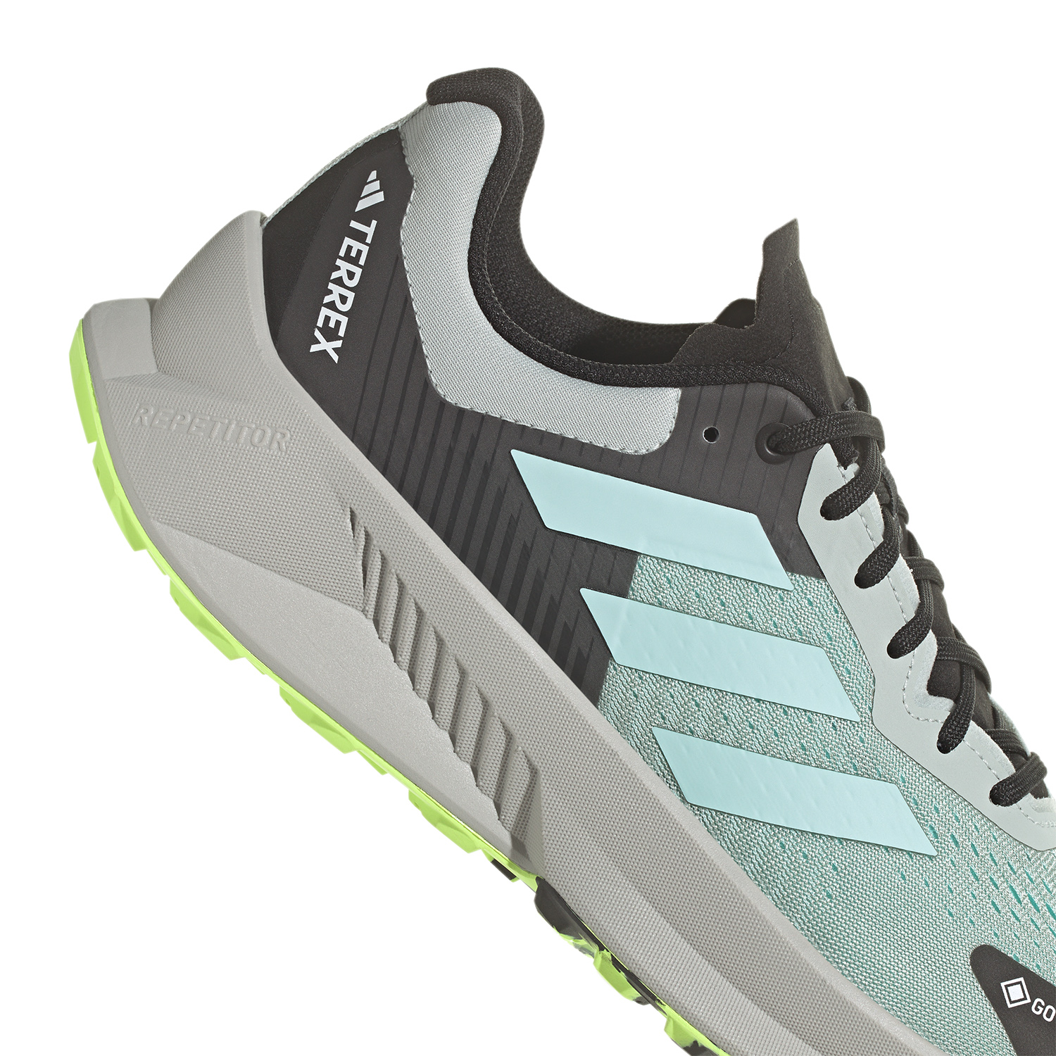 adidas Terrex Soulstride Flow GTX Wonder Silver/Semi Flash Aqua/Lucid Lemon