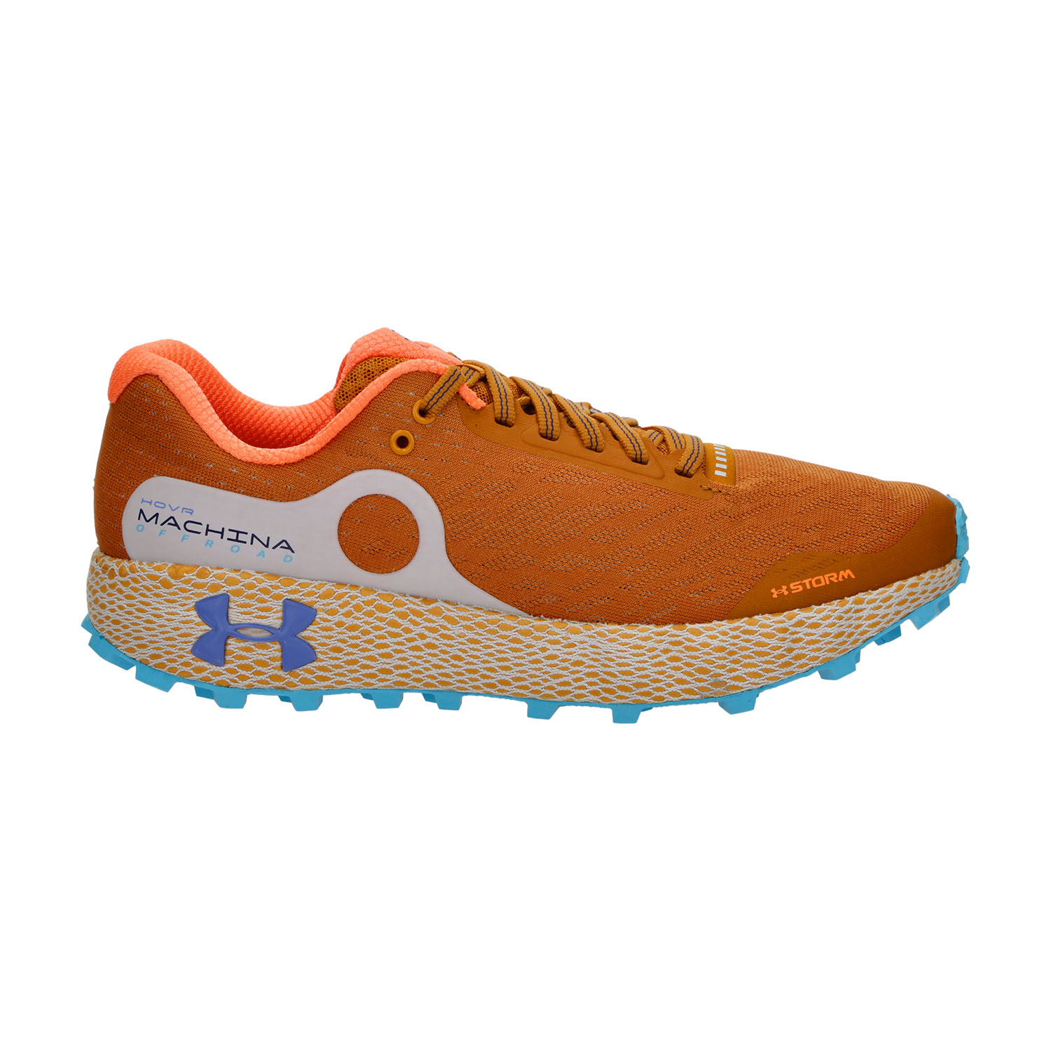 Under Armour Hovr Machina Off Road Honey Orange/Blue Surf
