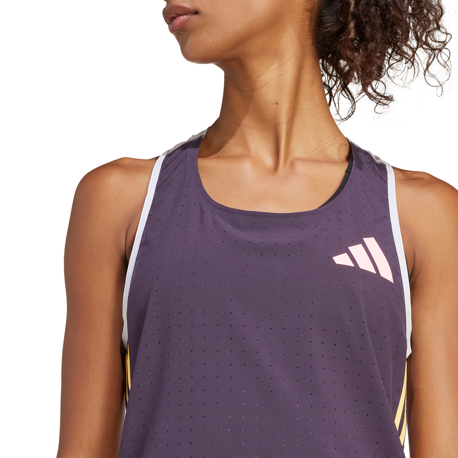 adidas Promo Canotta Aurora Black/Preloved Fig