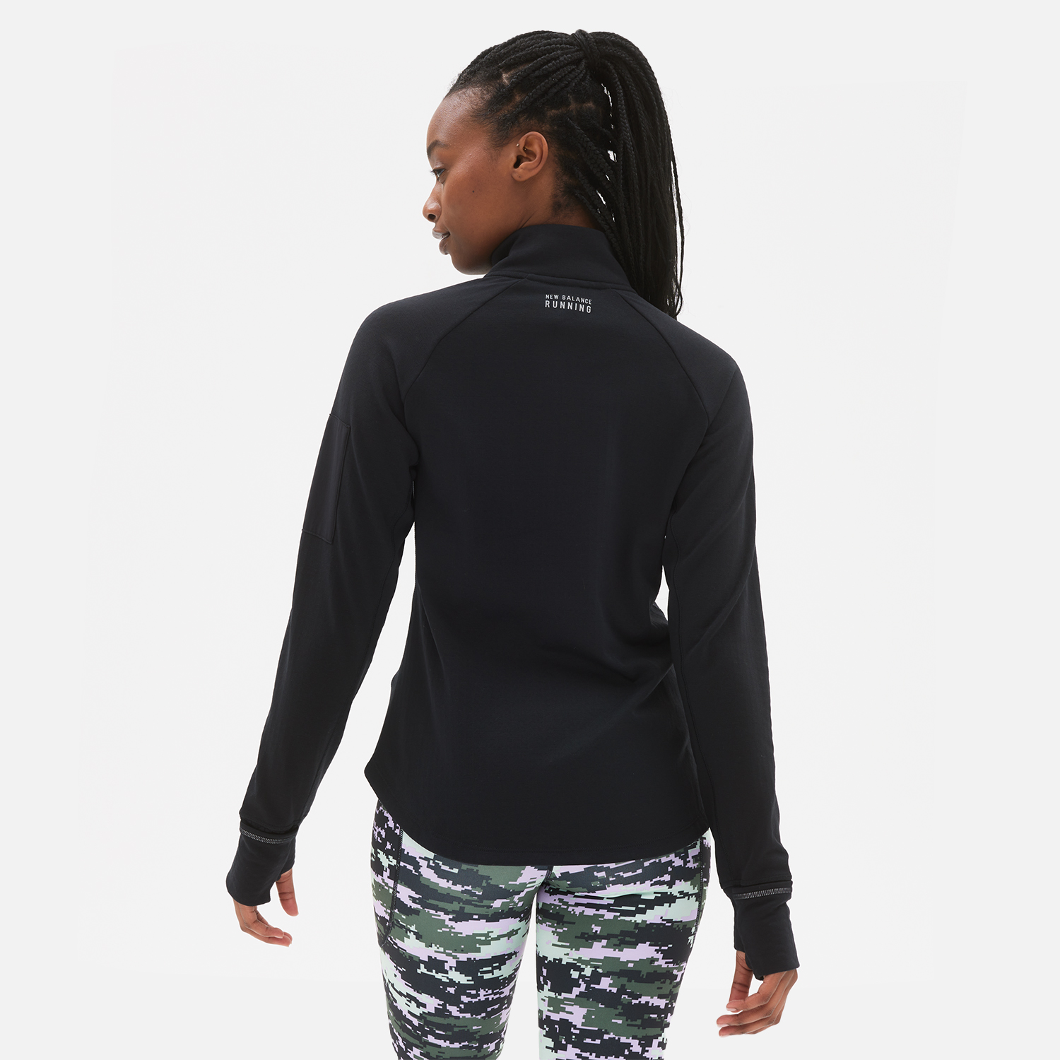 New Balance Heat Maglia Black