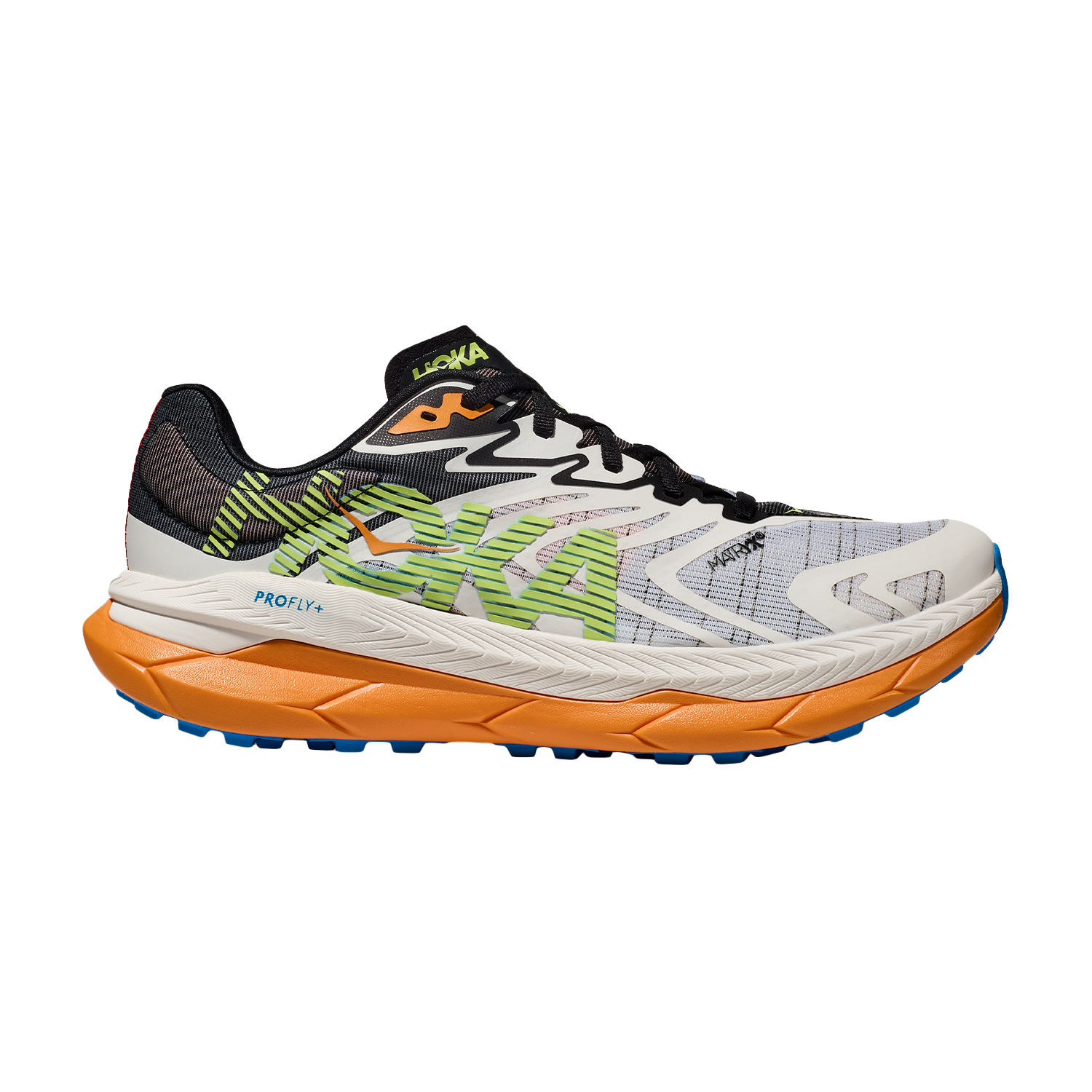 Hoka Tecton X 2 White/Solar Flare