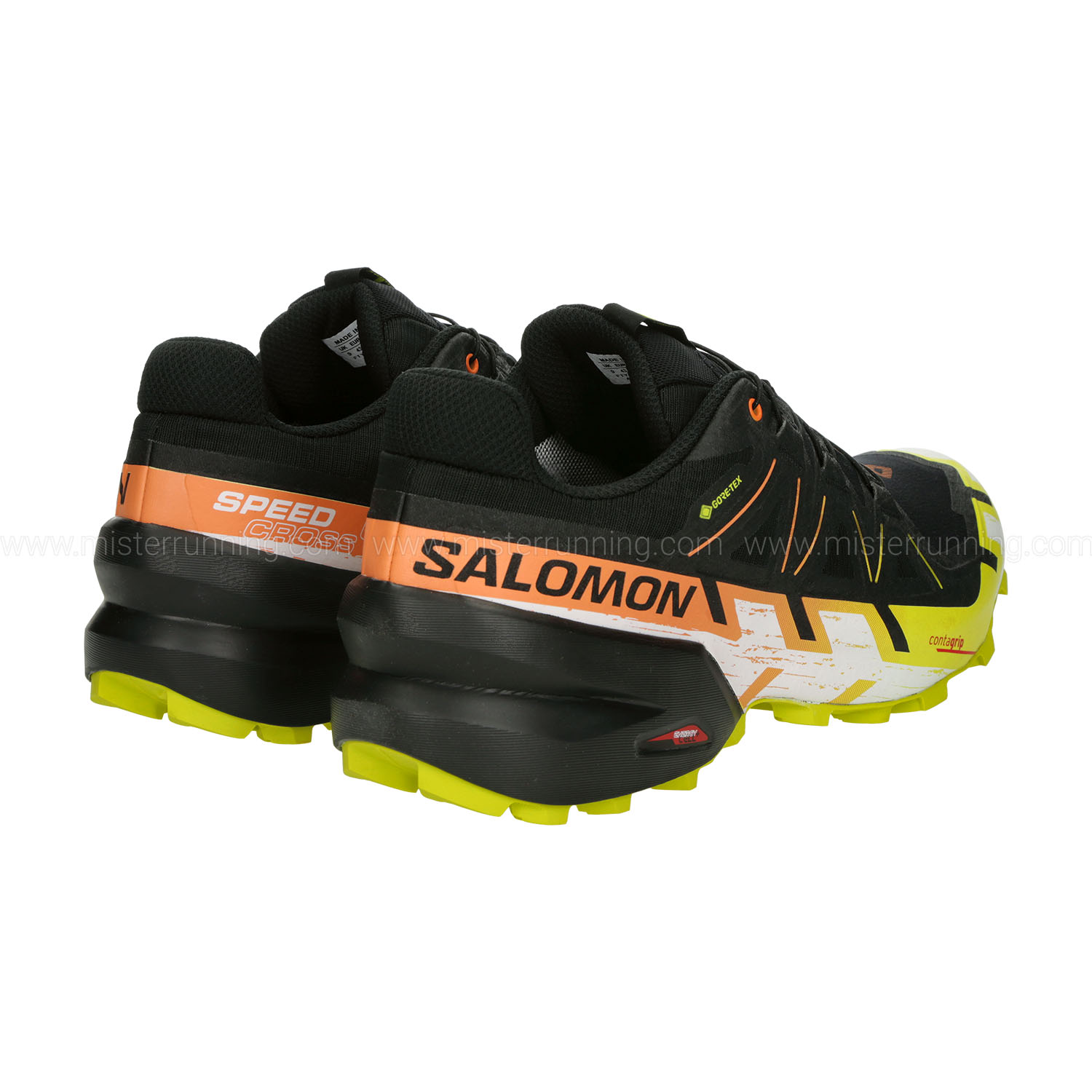 Salomon Speedcross 6 GTX Black/Sulphur Spring/Bird of Paradise