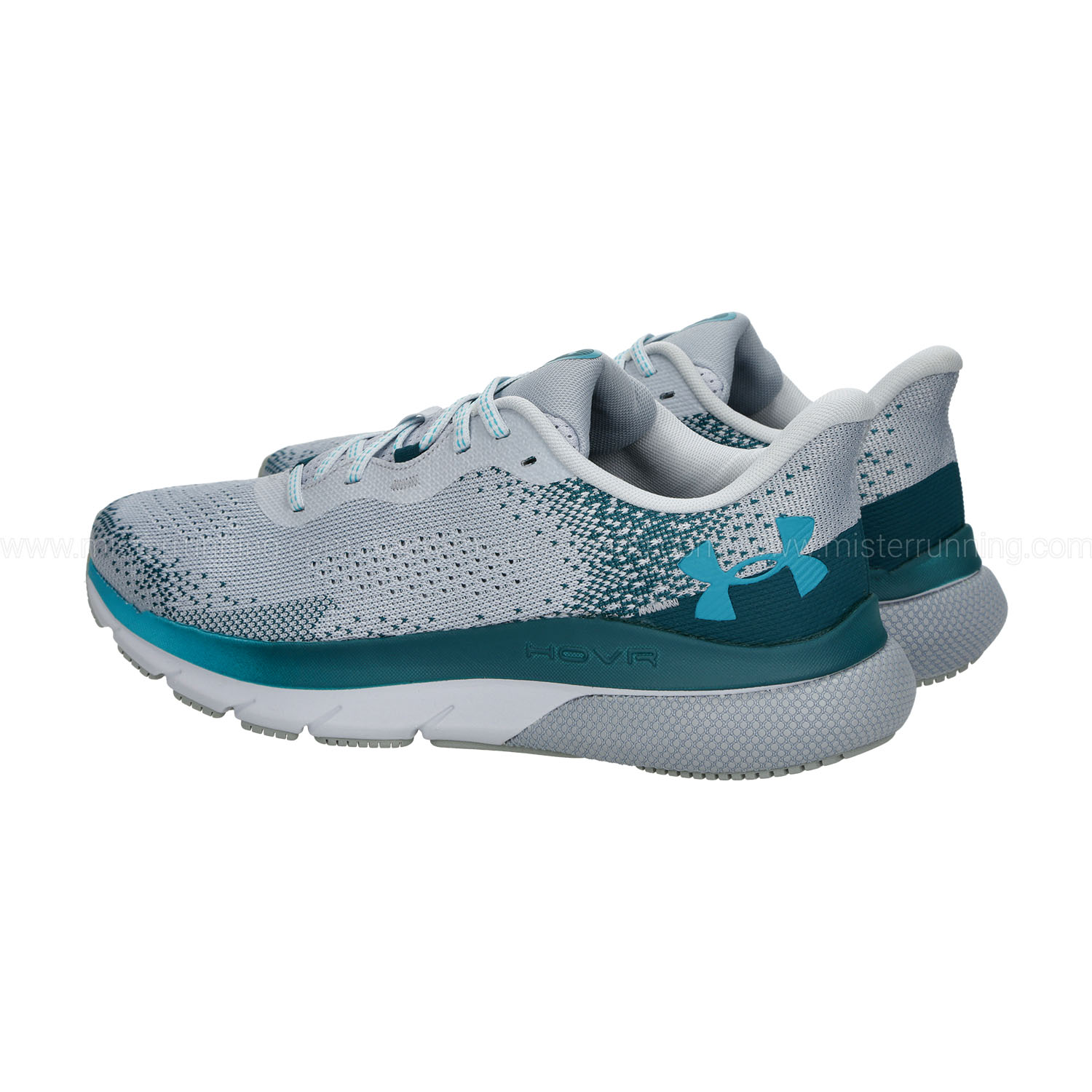 Under Armour HOVR Turbulence 2 Halo Gray/Hydro Teal/Circuit Teal
