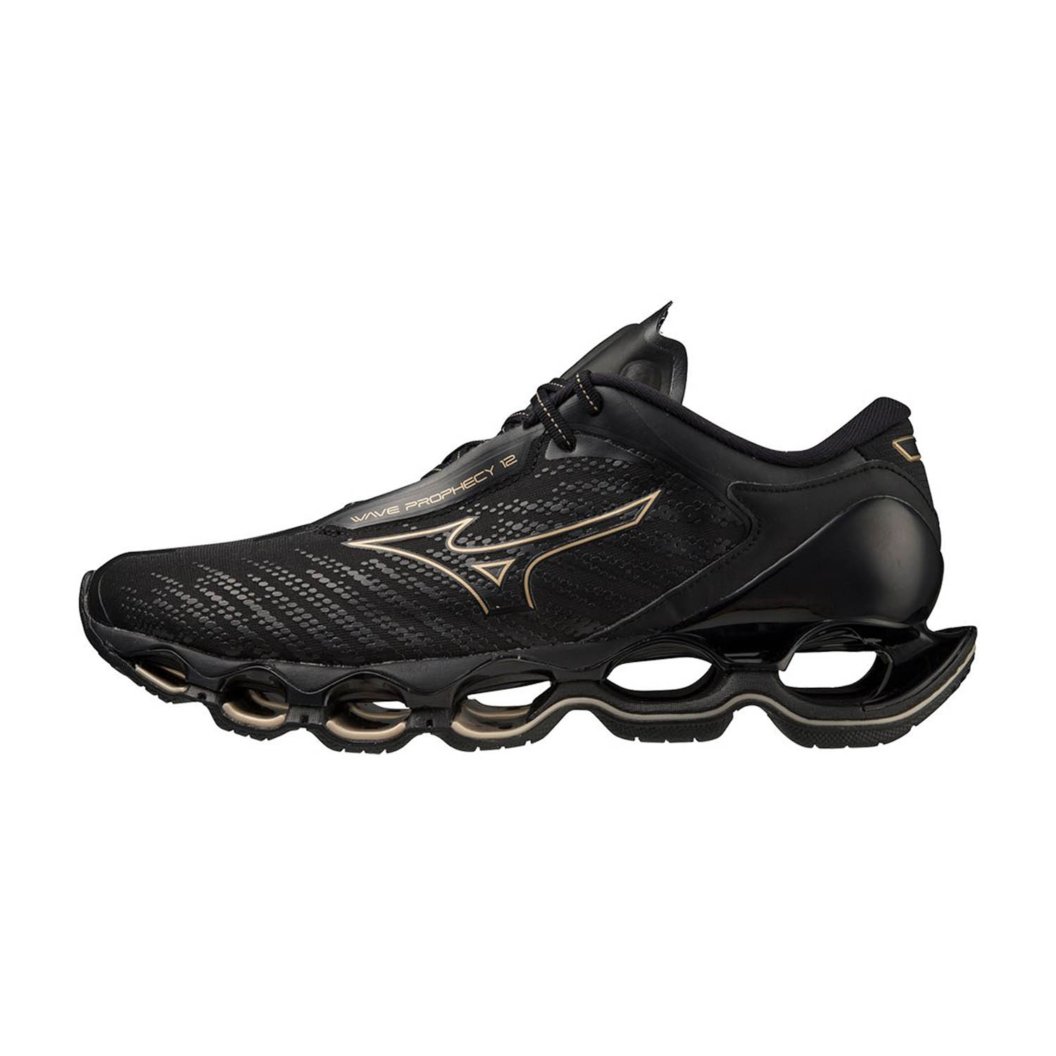 Mizuno Wave Prophecy 12 Black/Ge Gold