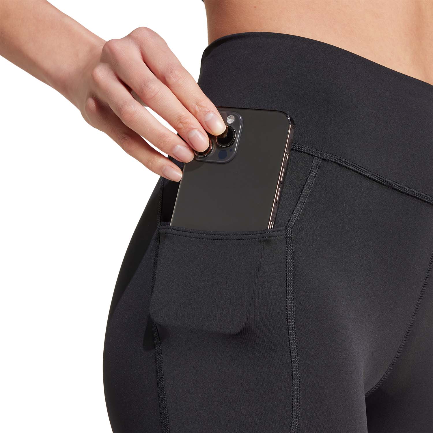 adidas Dailyrun 3/4 Tights Black/White