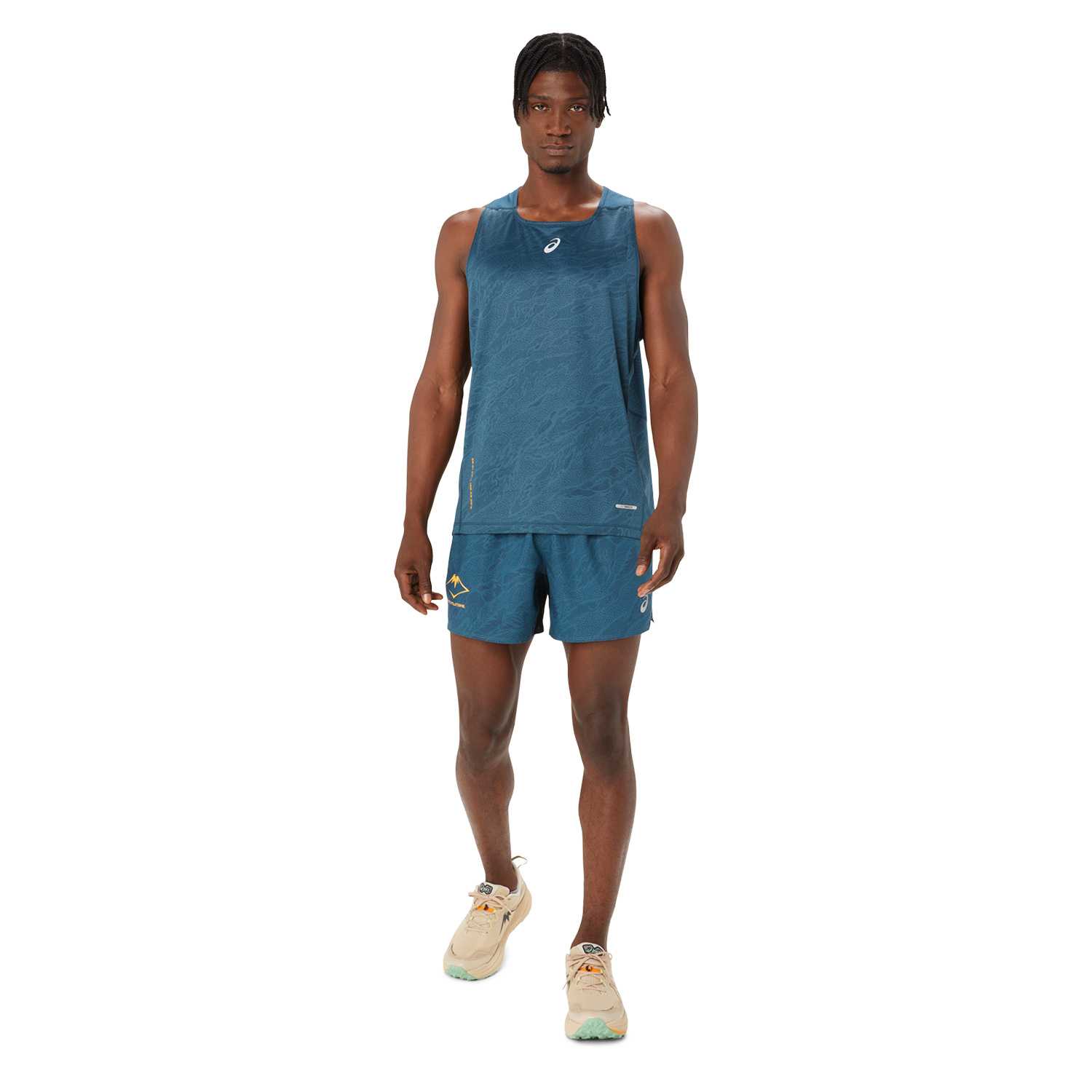 Asics Fujitrail Canotta Magnetic Blue