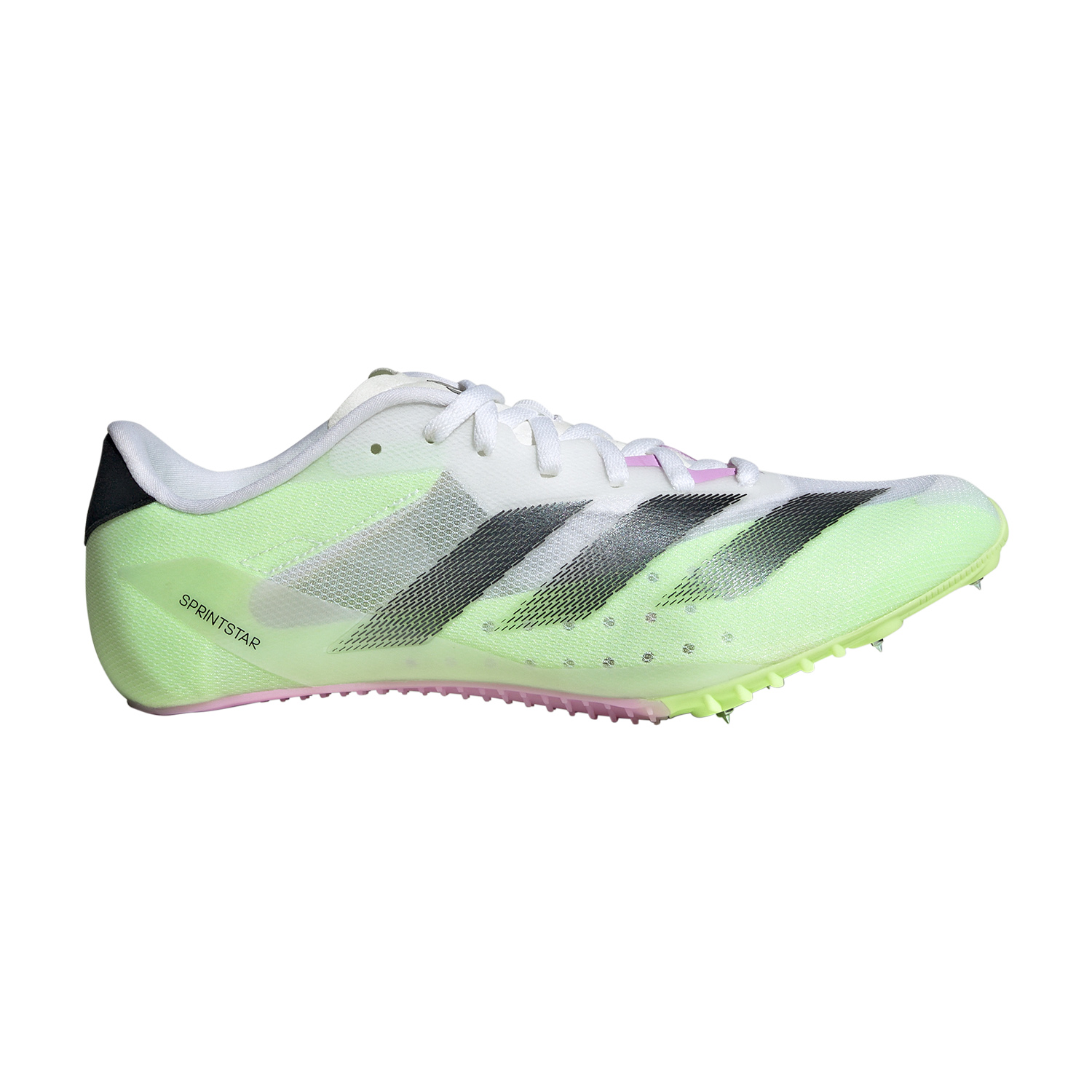 adidas Sprintstar Cloud White/Core Black/Green Spark
