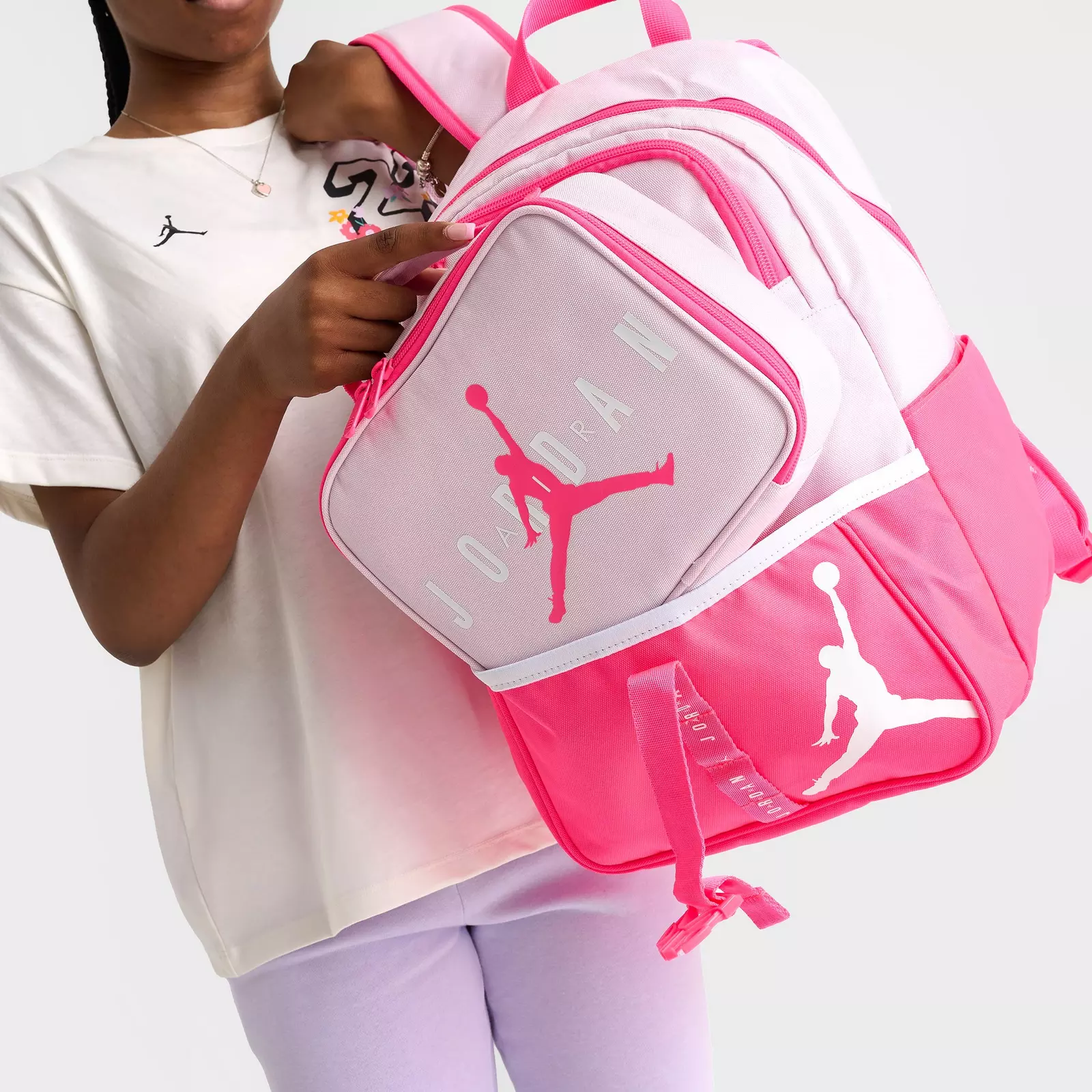 Kids' Air Jordan Lunch Bag (3L) and Backpack (18L)