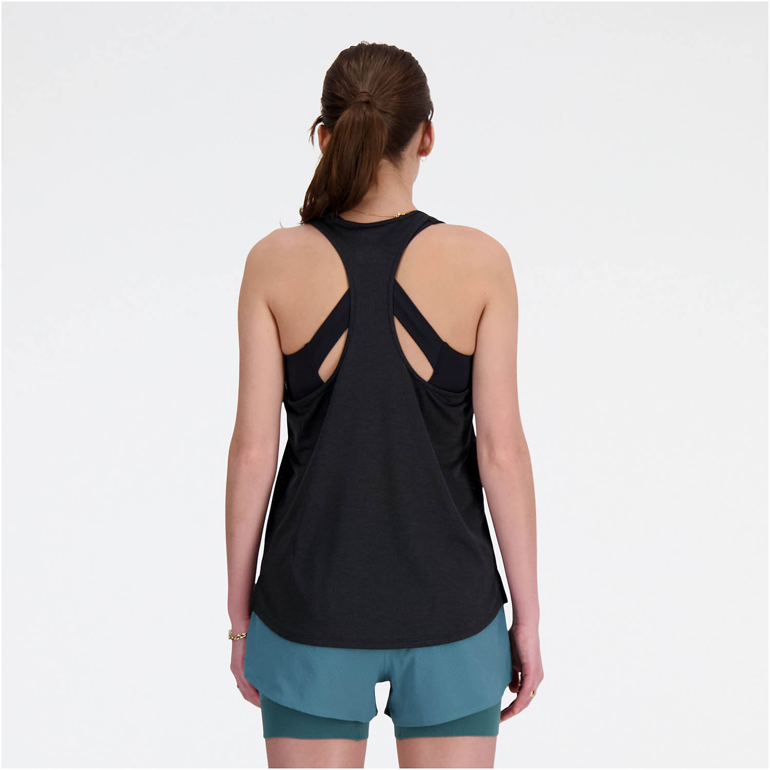 New Balance Athletics Canotta Black Heather