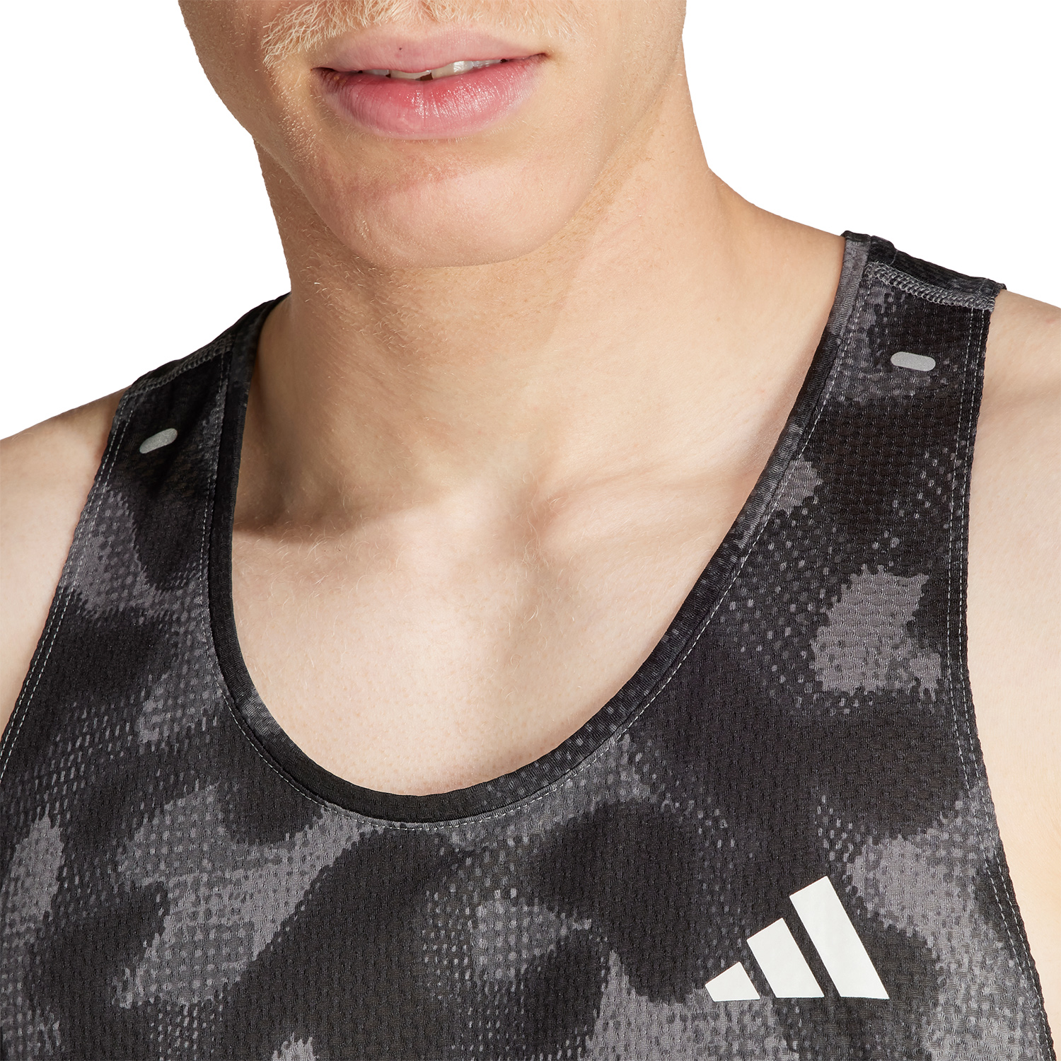 adidas Own The Run Performance Maglietta Grey Four/Grey Six/Carbon/Black