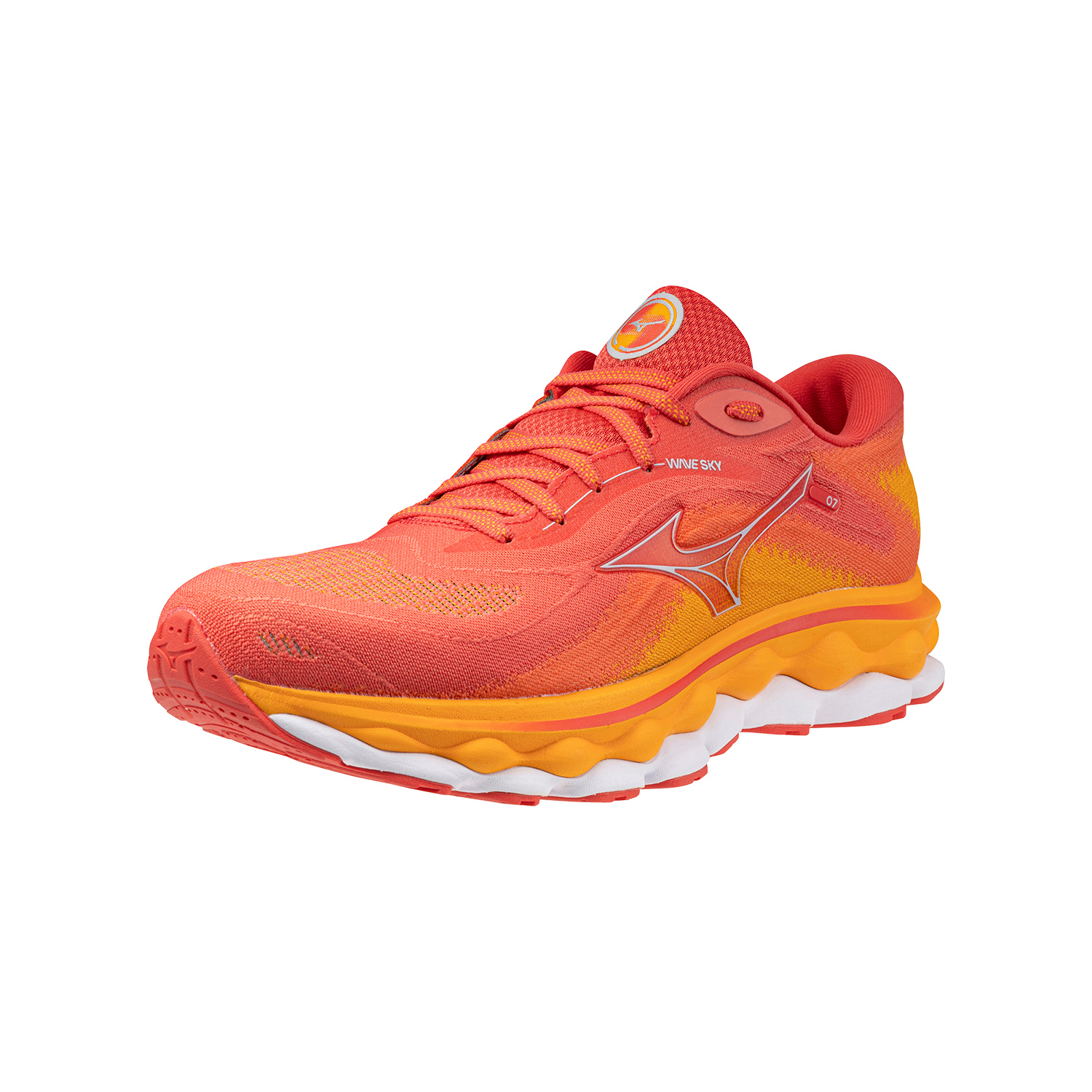 Mizuno Wave Sky 7 Cayenne/Nickel/Carrot Curl