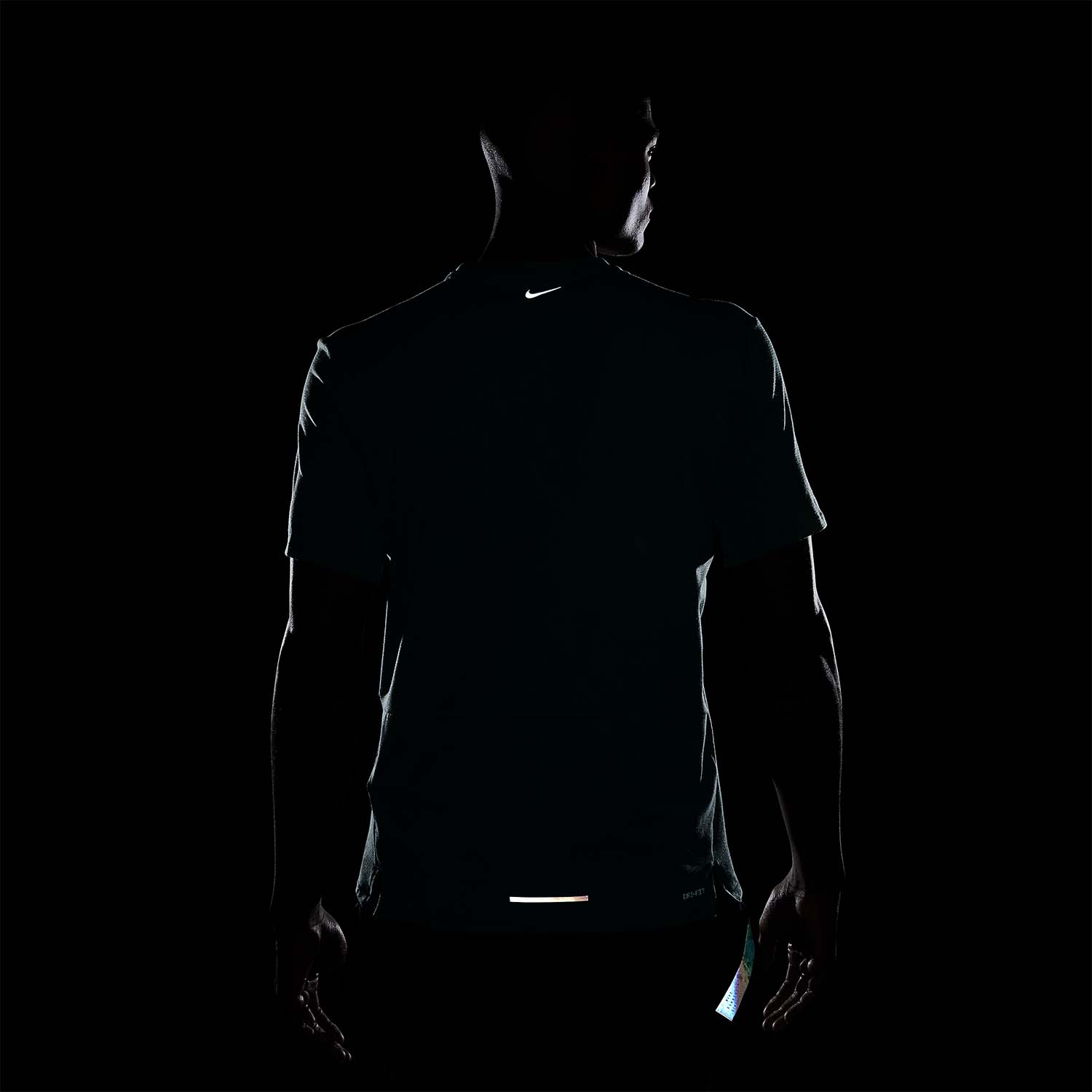 Nike Dri-FIT Rise Logo Maglietta Bicoastal/Barely Green/Black