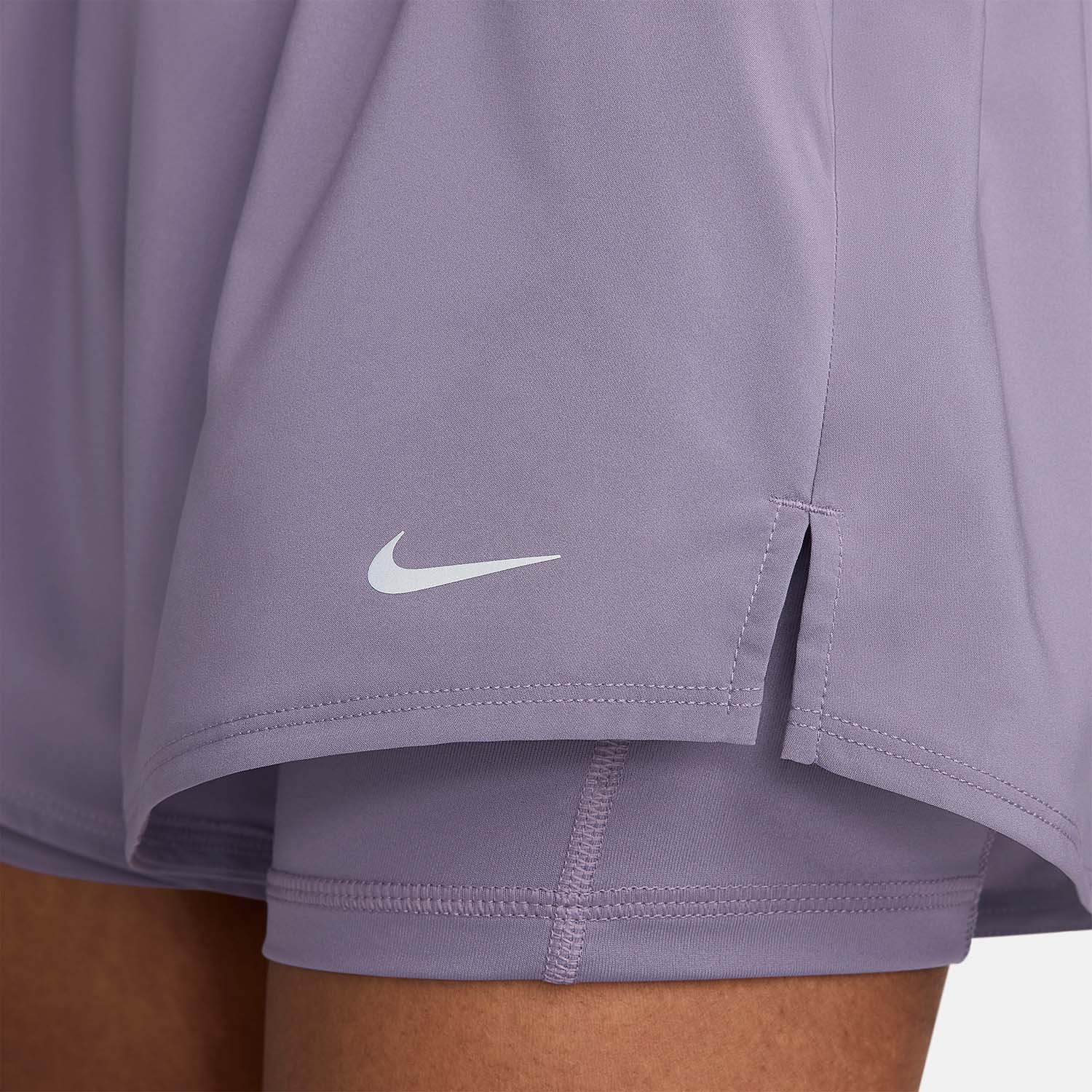 Nike Dri-FIT One 2 in 1 3in Pantaloncini Daybreak/Reflective Silver