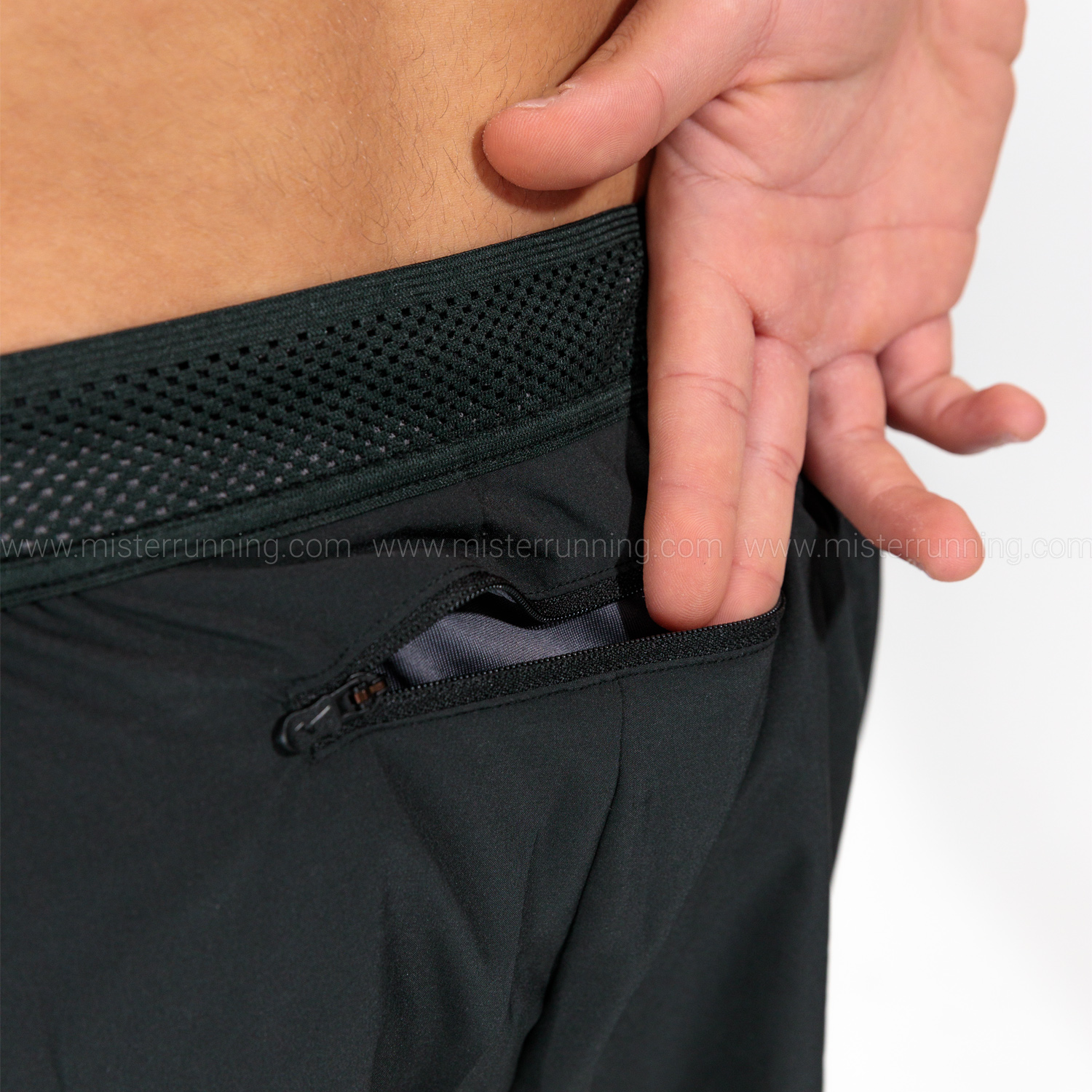 Mizuno Premium Aero Split 4.5in Pantaloncini Black