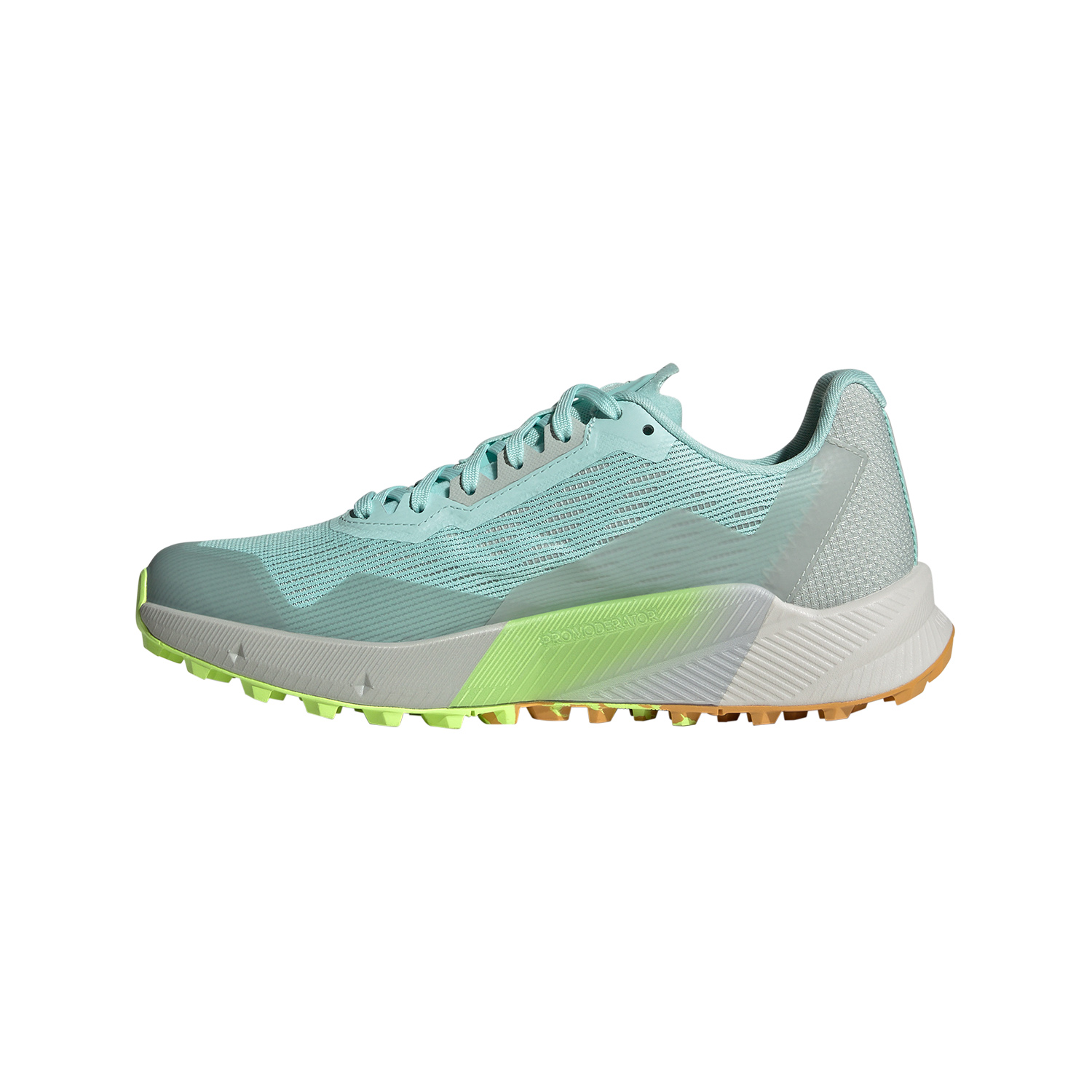 adidas Terrex Agravic Flow 2 GTX Semi Flash Aqua/Wonder Silver/Lucid Lemon
