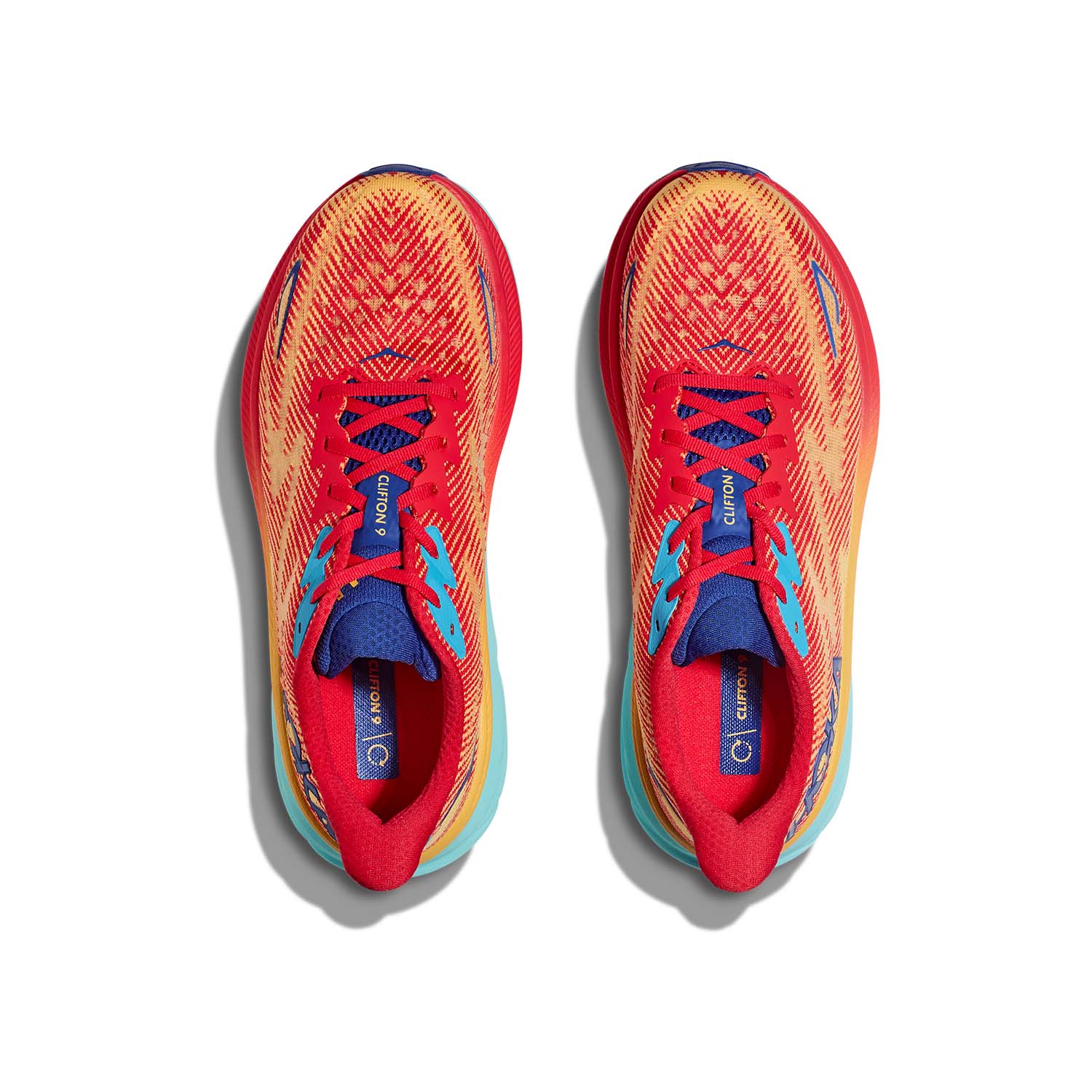 Hoka Clifton 9 Wide Cerise/Cloudless