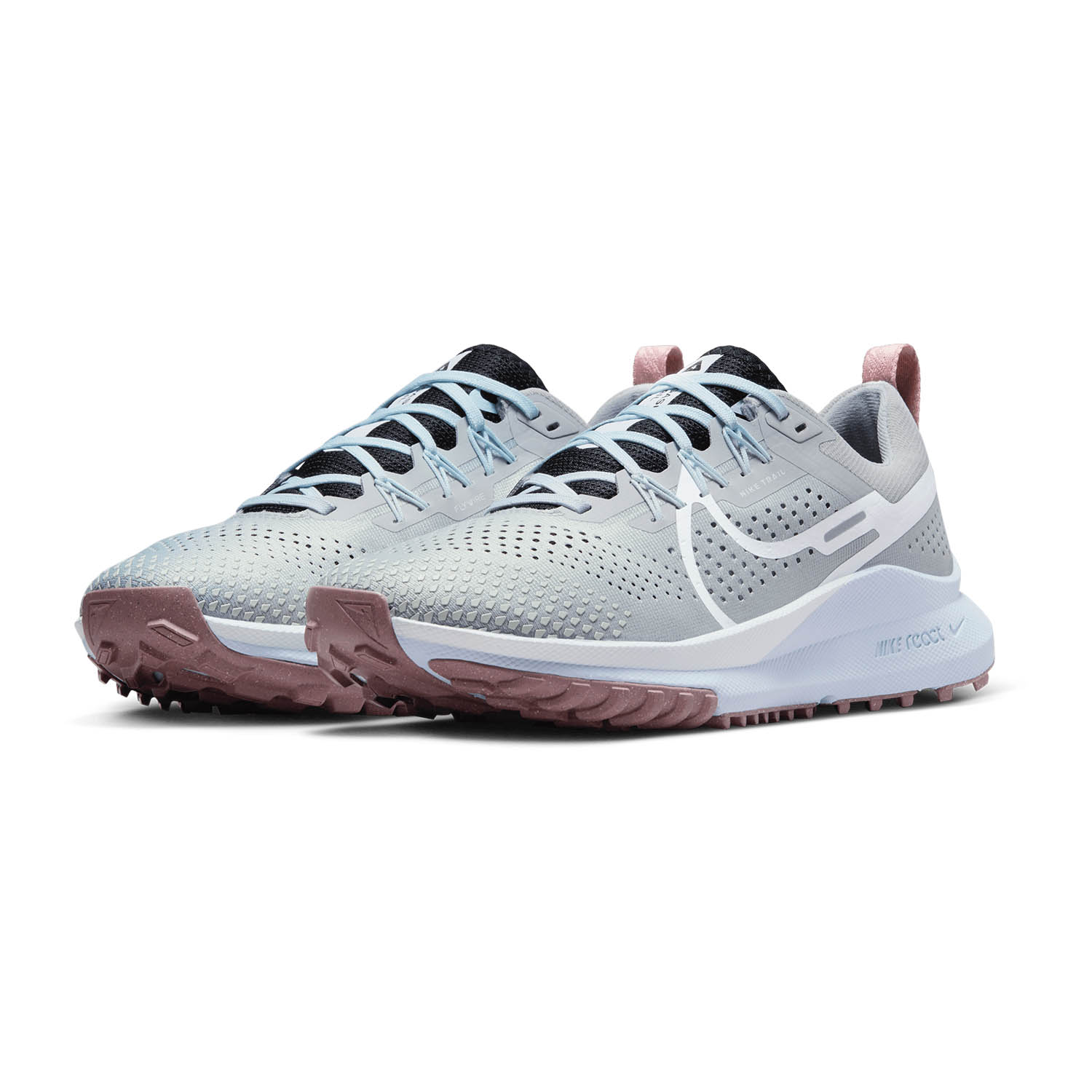 Nike React Pegasus Trail 4 Light Smoke Grey/White/Black/Glacier Blue
