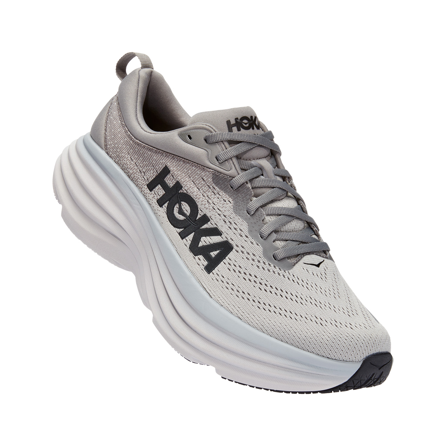 Hoka Bondi 8 Sharkskin/Harbor Mist
