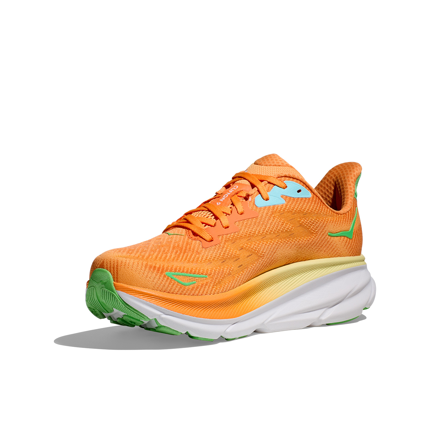 Hoka Clifton 9 Wide Solar Flare/Sherbet