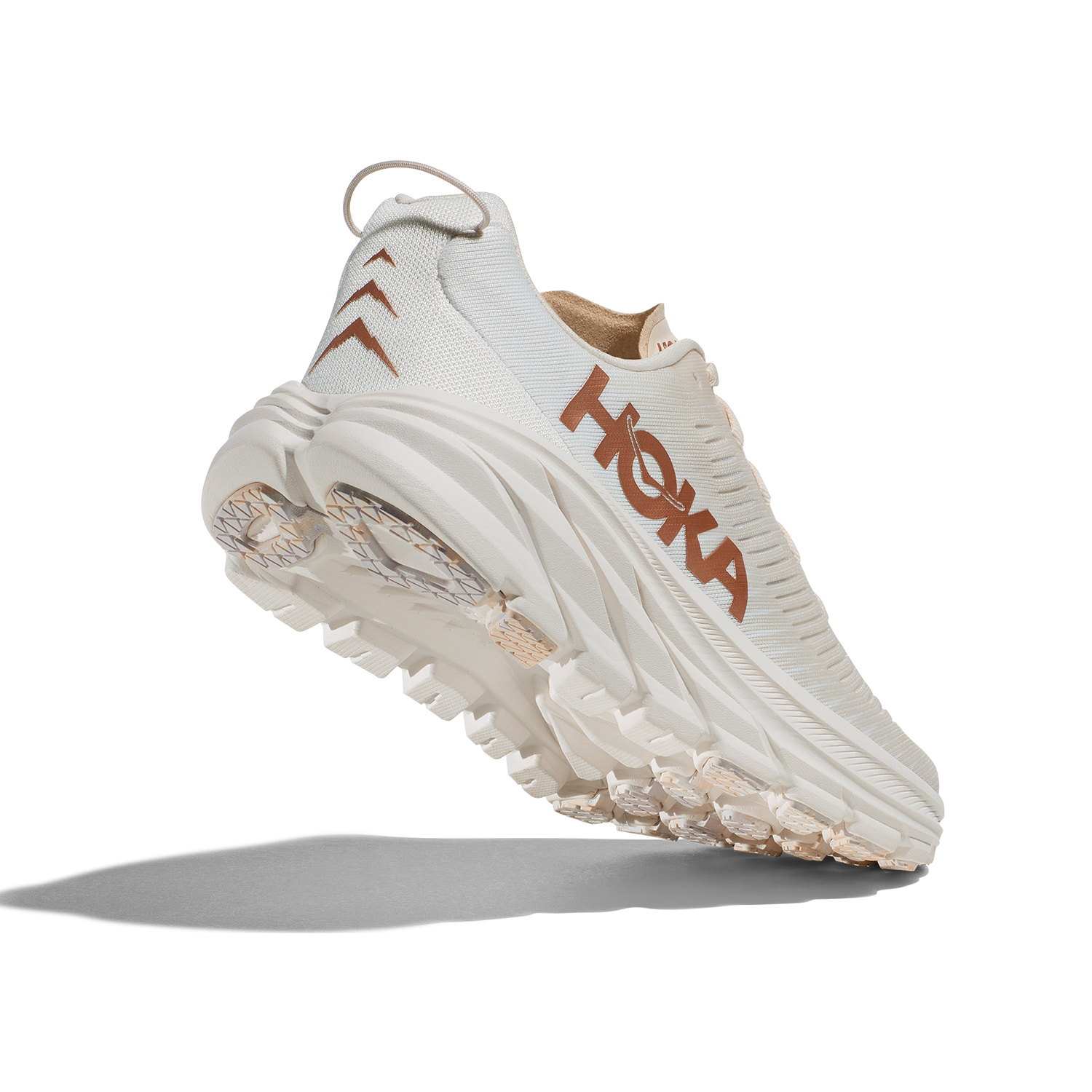 Hoka Rincon 3 Eggnog/Rose Gold