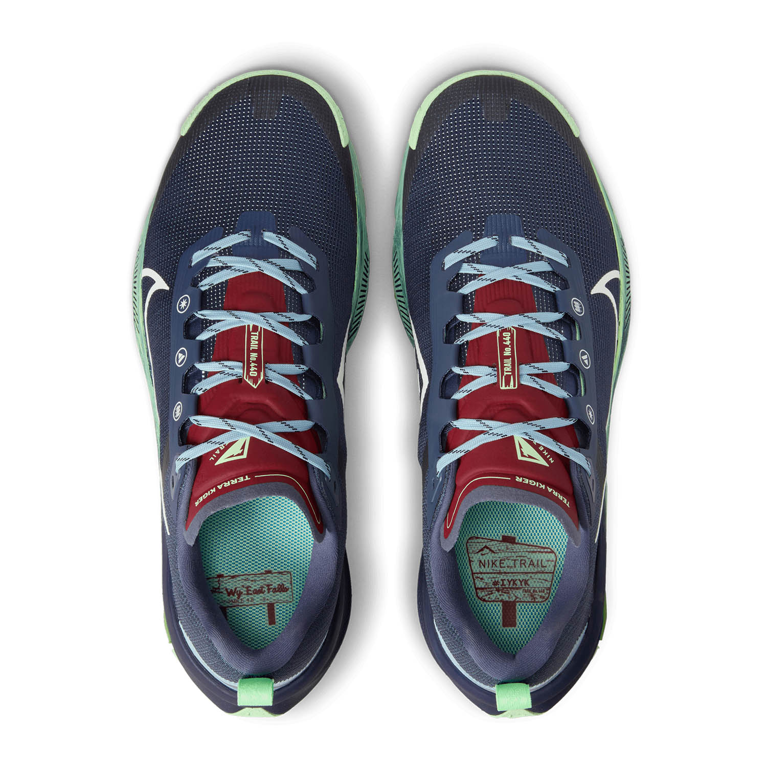 Nike React Terra Kiger 9 Thunder Blue/Summit White/Vapor Green