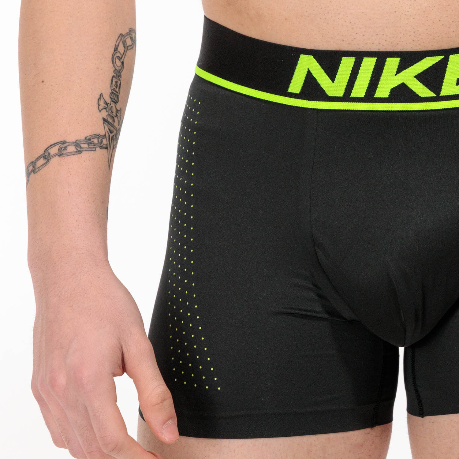 Nike Dri-FIT Elite Micro Boxer Black/Volt