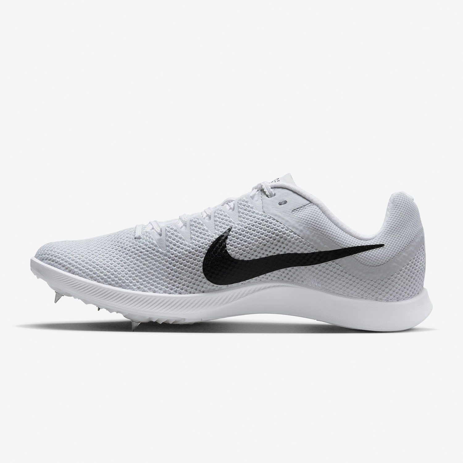 Nike Zoom Rival Distance White/Black/Metallic Silver