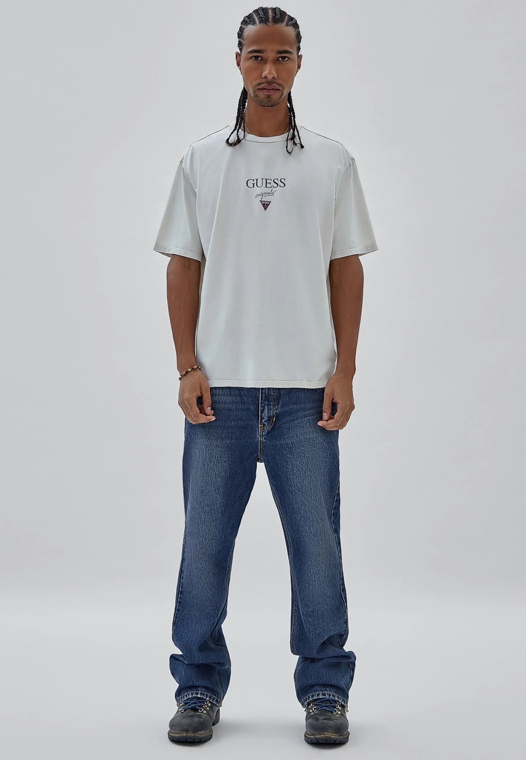 Guess LOGO FRONTALE - T-shirt con stampa