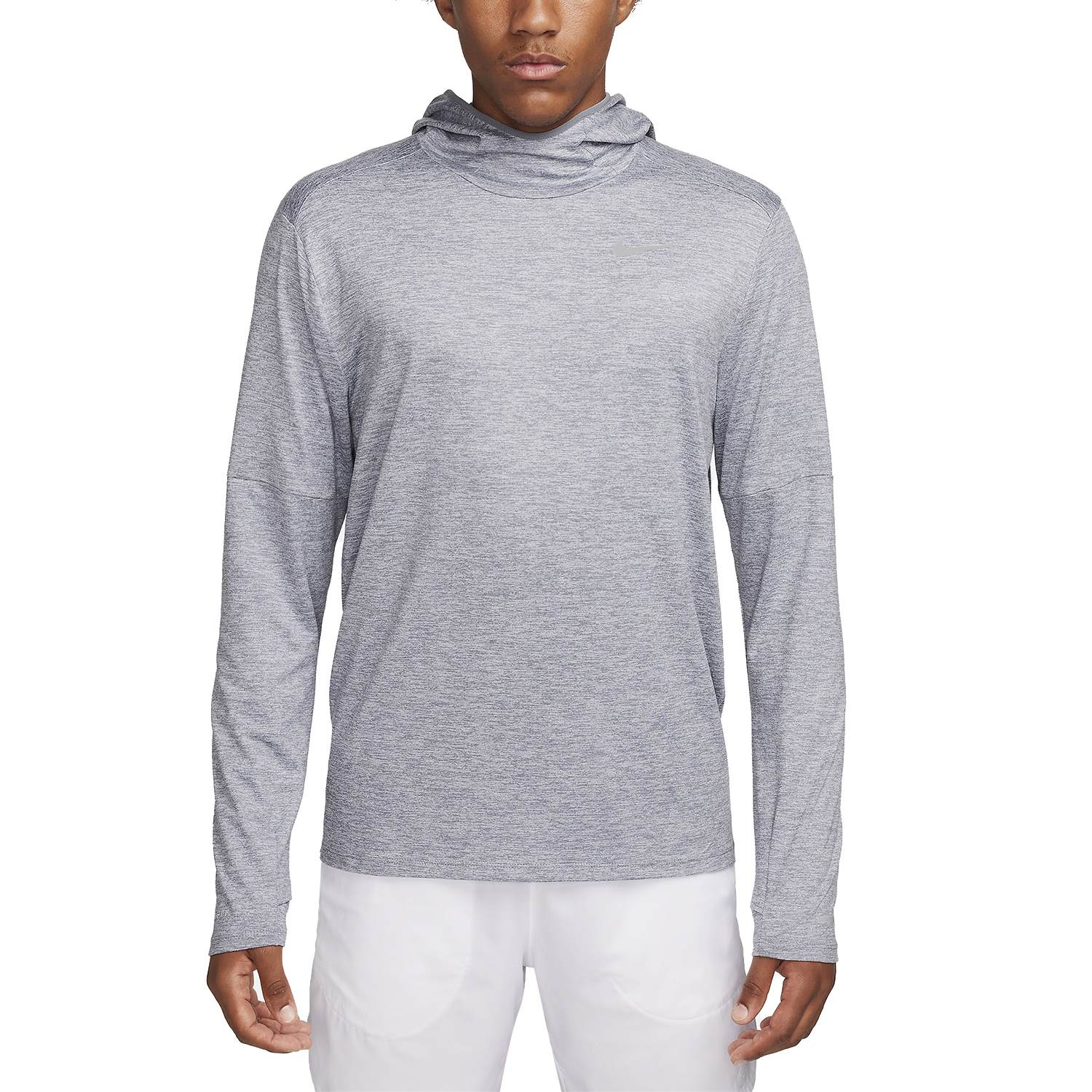 Nike Dri-FIT Element Maglia Smoke Grey/Grey Fog/Heather/Reflective Silver