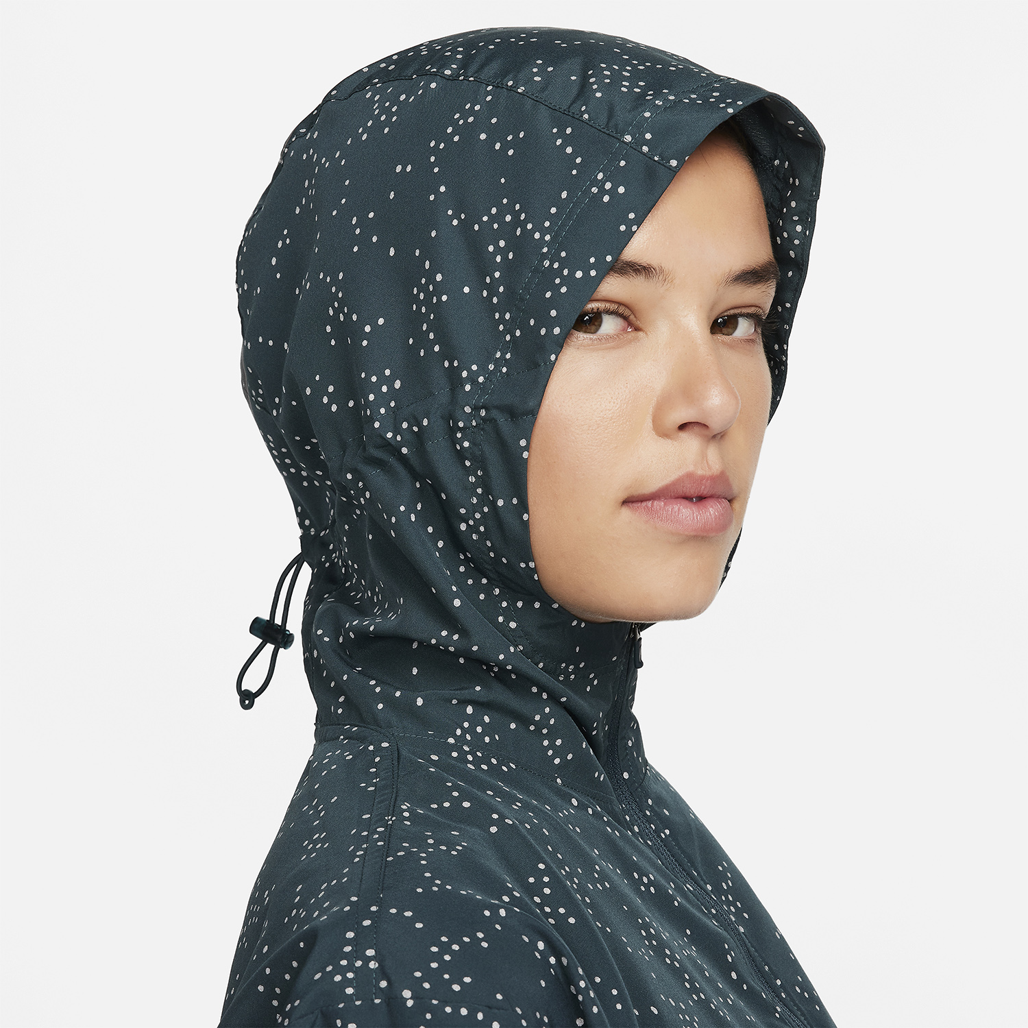 Nike Dri-FIT Logo Giacca Deep Jungle/Reflective Silver